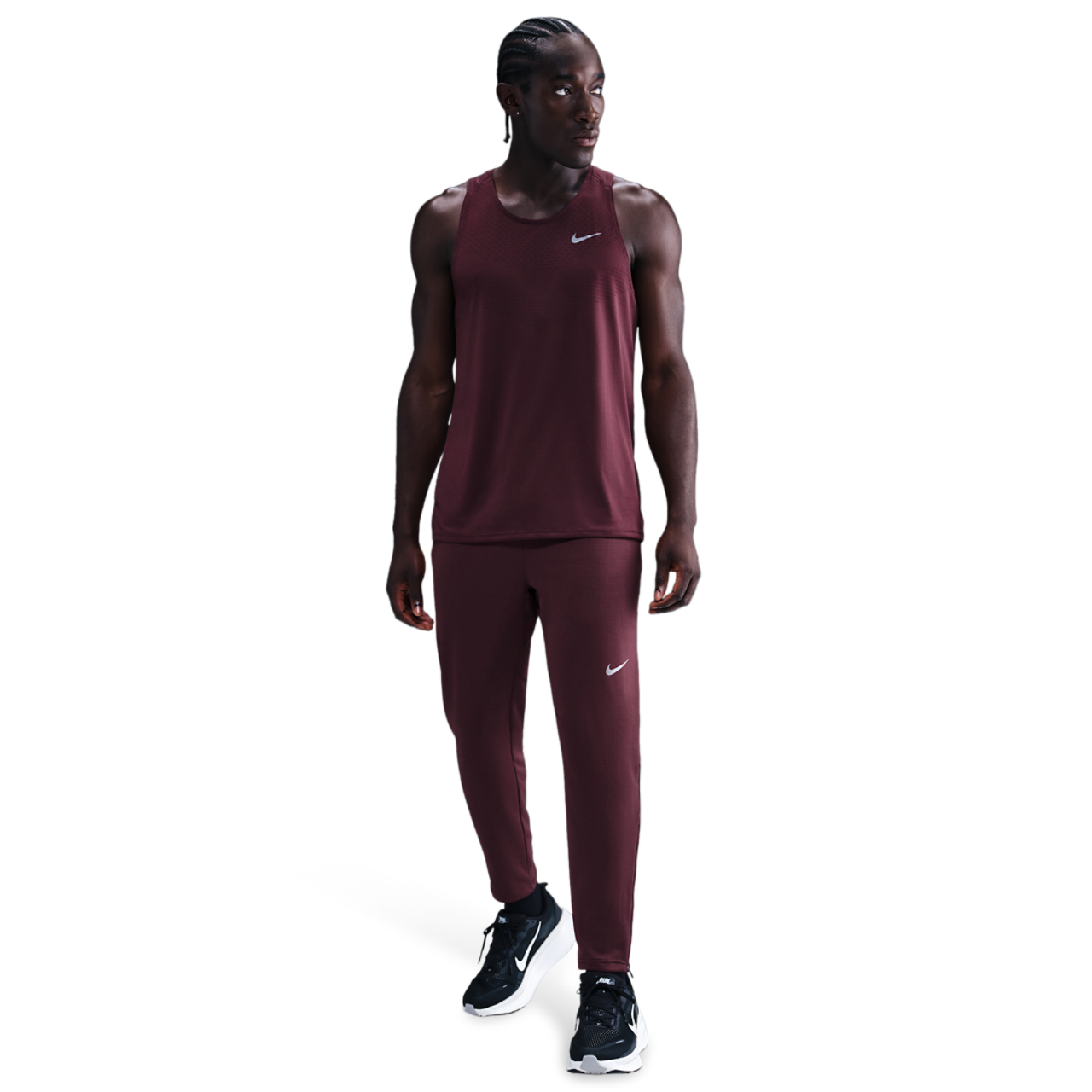 Nike Dri-FIT Stride Knit Pants Image 3 of 4. Tap to open photo gallery.