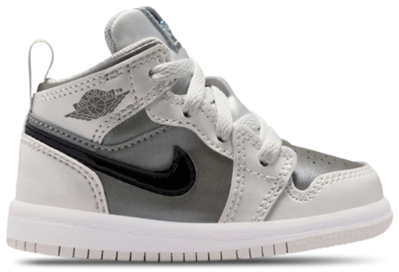 adidas gazelle silver green womens Jordan Air Jordan 1 Mid SE Preschool Lifestyle Shoes White Cool Grey Medium  HF3194-100  Shoe Palace