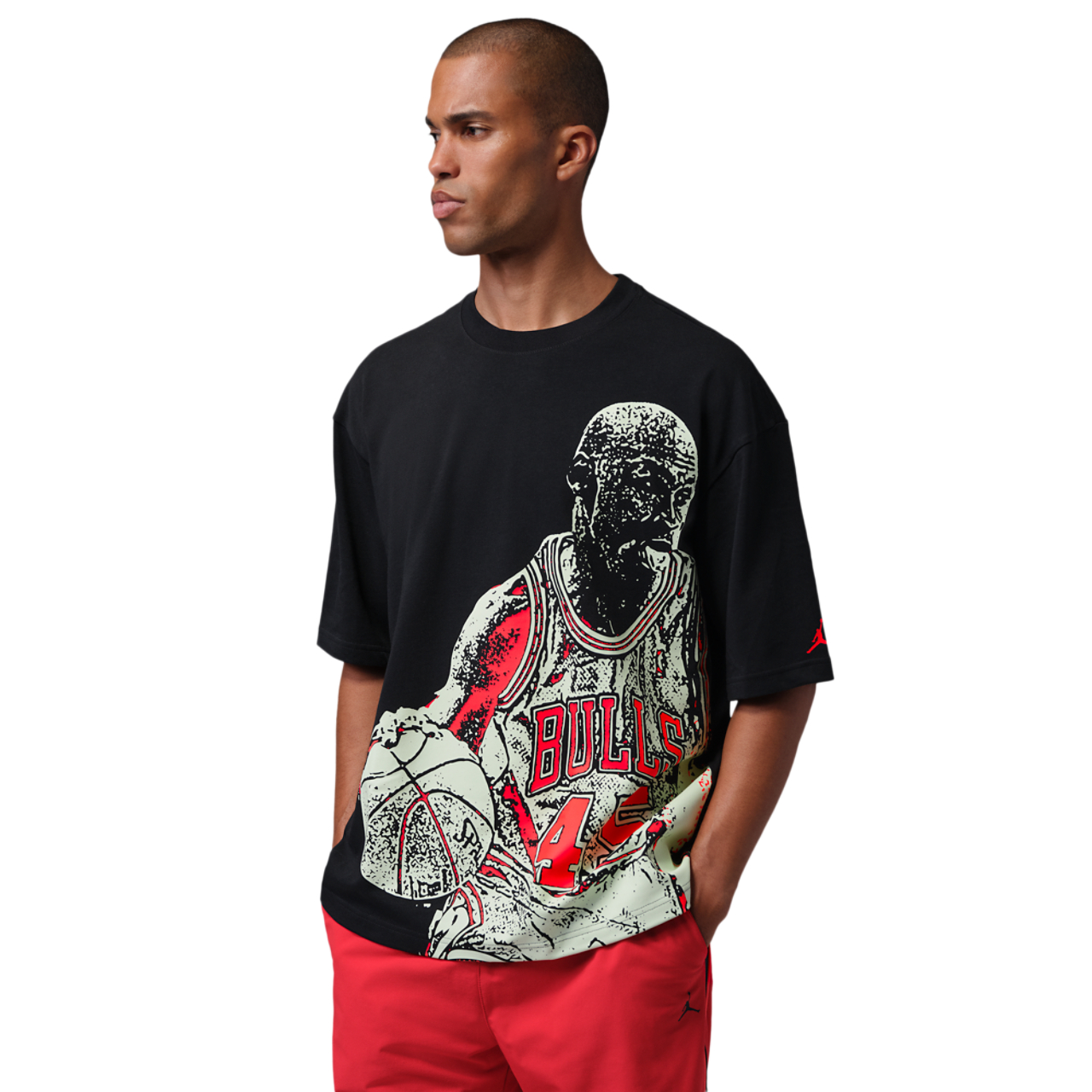 Jordan Dri-FIT Sport Graphic Short Sleeve HBR SP Crew - Men's