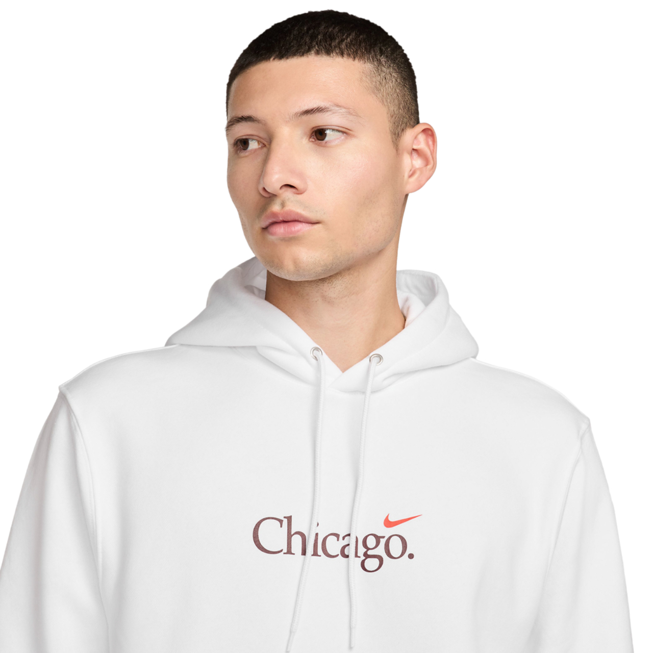 Nike Chi Club Pullover BB Hoodie Image 3 of 5. Tap to open photo gallery.