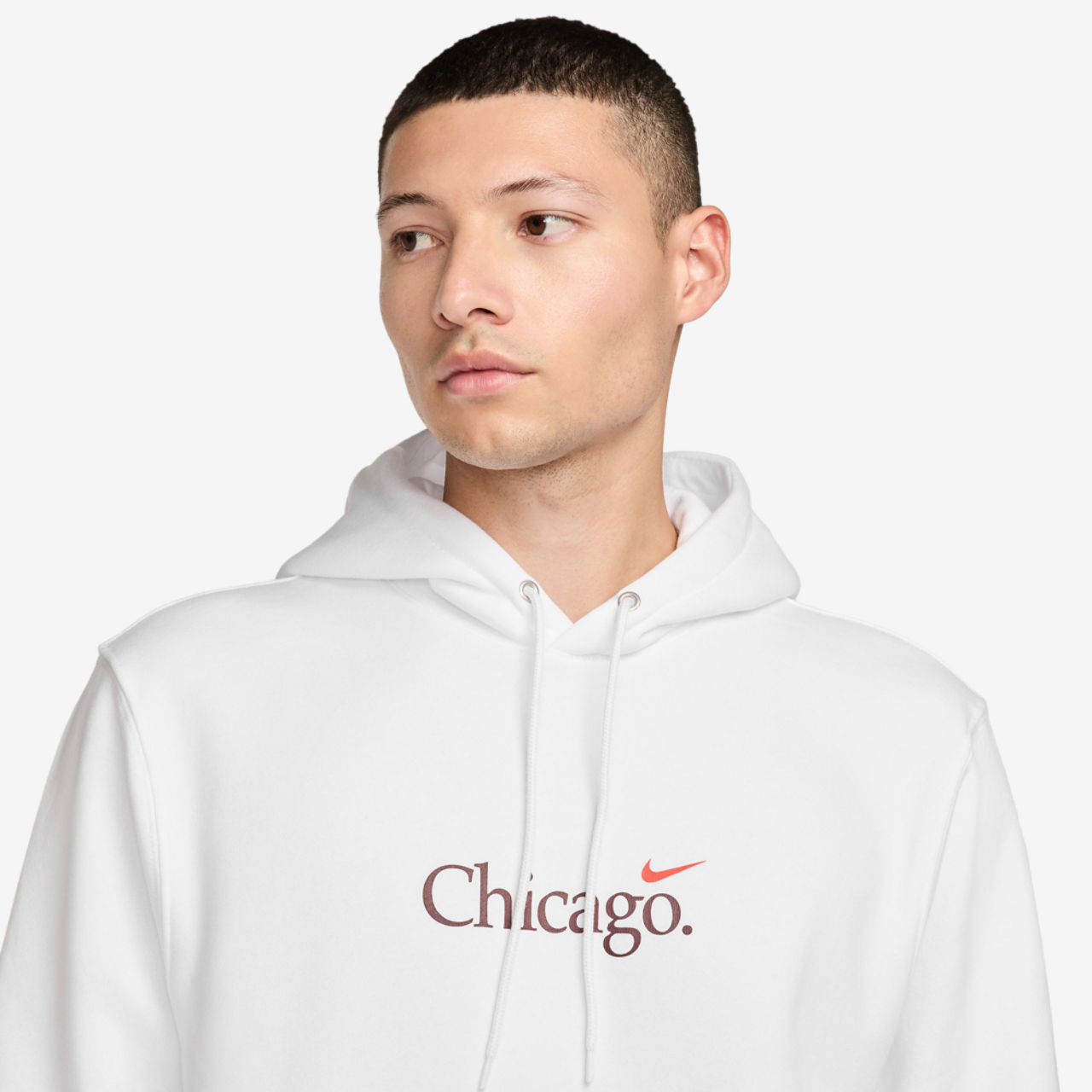 Nike Chi Club Pullover BB Hoodie Image 3 of 5. Tap to open photo gallery.