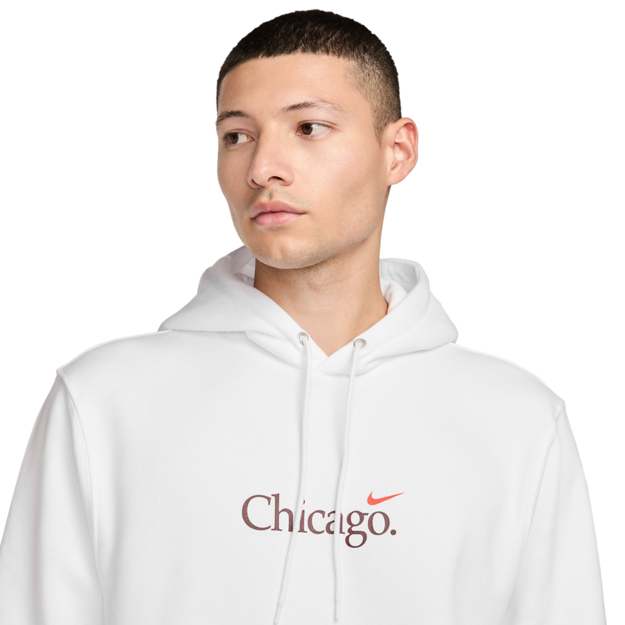 Nike Chi Club Pullover BB Hoodie Image 3 of 5. Tap to open photo gallery.
