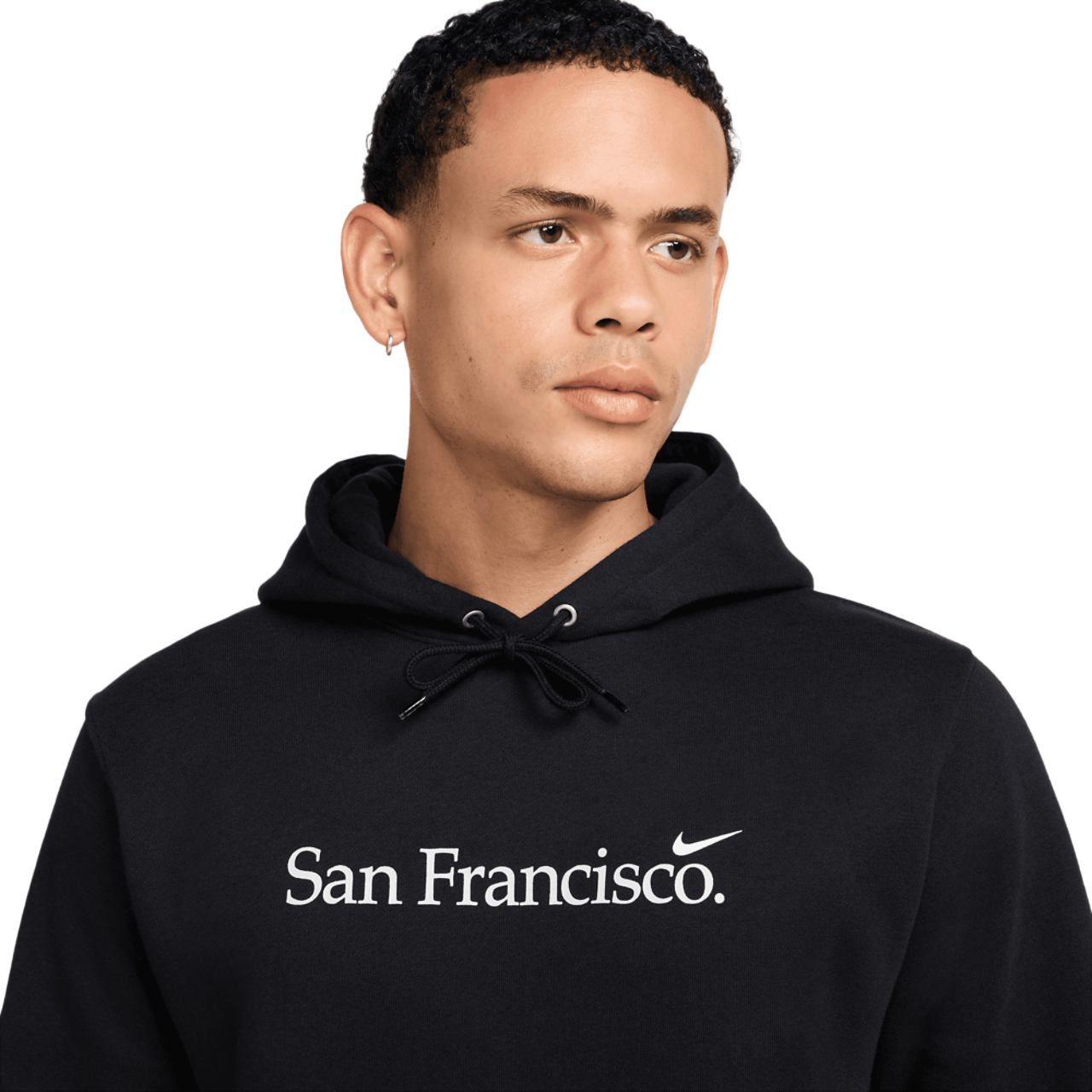 Nike San Francisco Club BB Pullover Hoodie Image 3 of 6. Tap to open photo gallery.