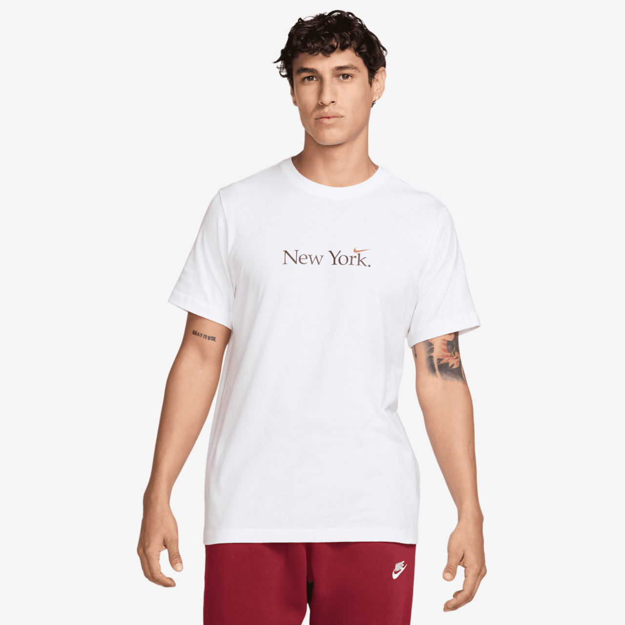 Nike NYC Short Sleeve Crew T-Shirt Image 1 of 4. Tap to open photo gallery.