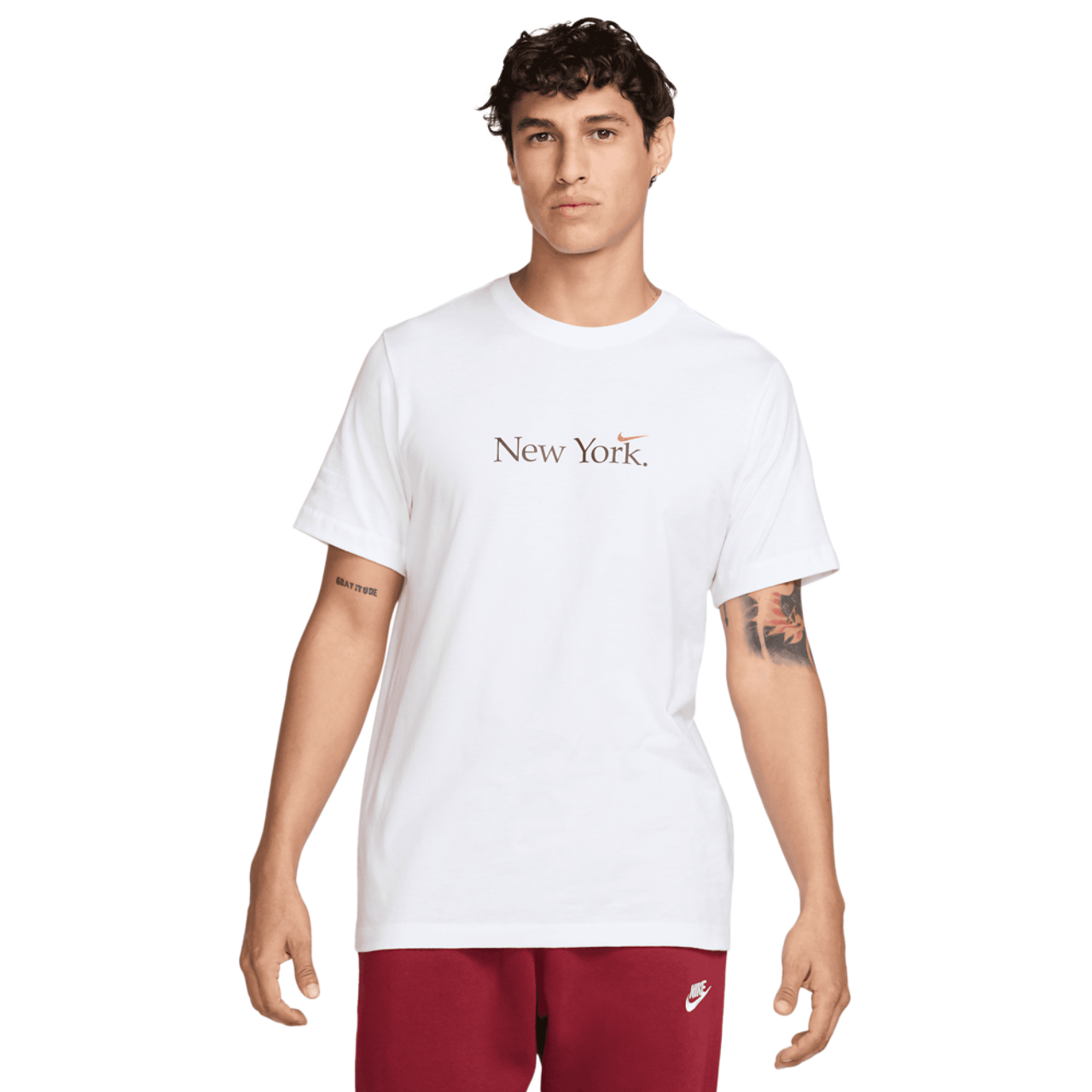 Nike NYC Short Sleeve Crew T-Shirt Image 1 of 4. Tap to open photo gallery.