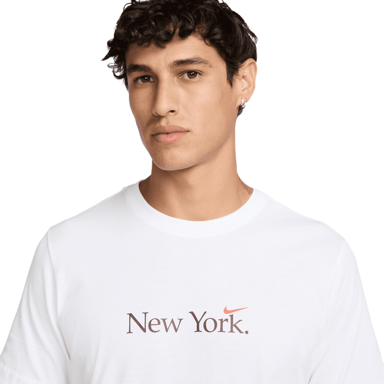 Nike NYC Short Sleeve Crew T-Shirt Image 3 of 4. Tap to open photo gallery.