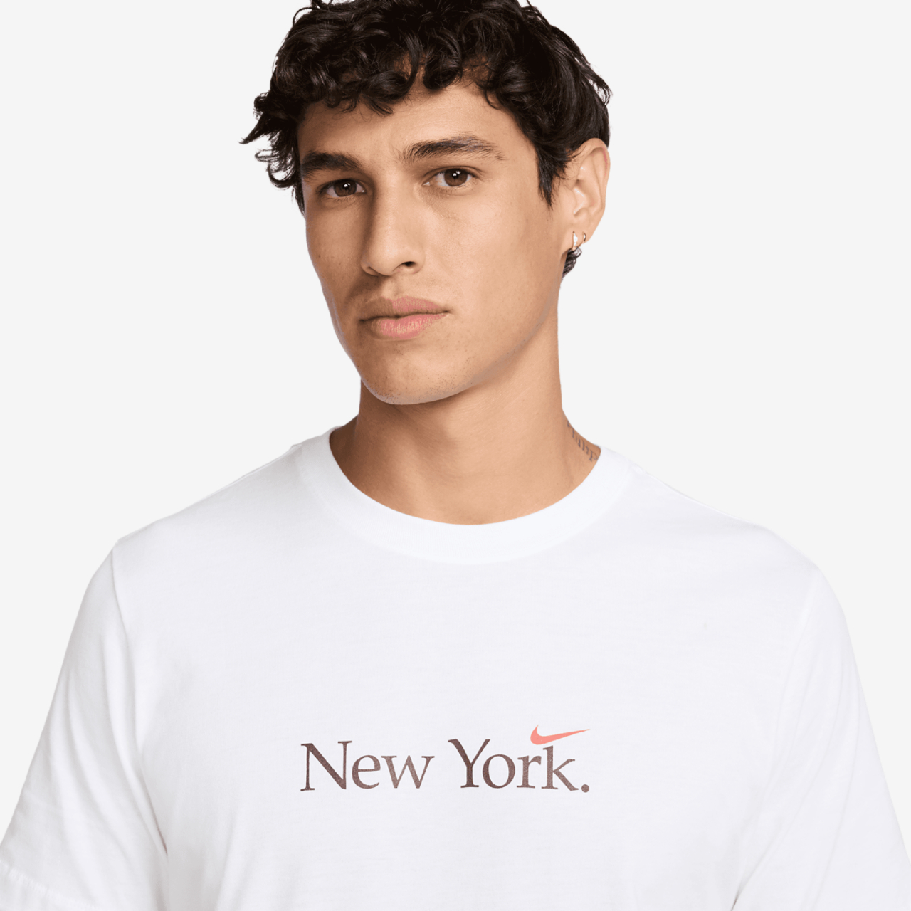 Nike NYC Short Sleeve Crew T-Shirt Image 3 of 4. Tap to open photo gallery.