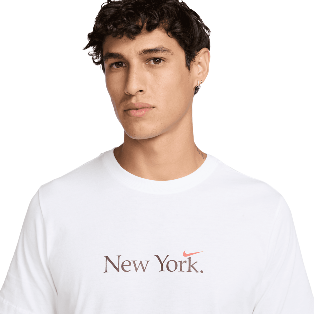 Nike NYC Short Sleeve Crew T-Shirt Image 3 of 4. Tap to open photo gallery.