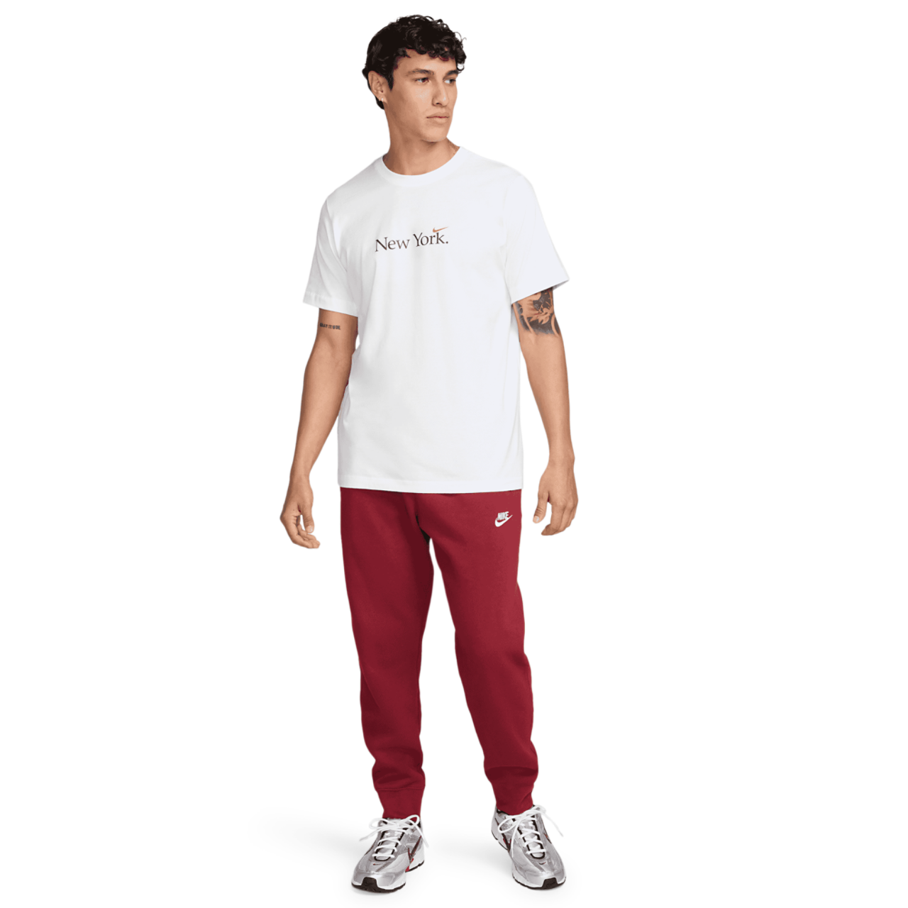 Nike NYC Short Sleeve Crew T-Shirt Image 4 of 4. Tap to open photo gallery.