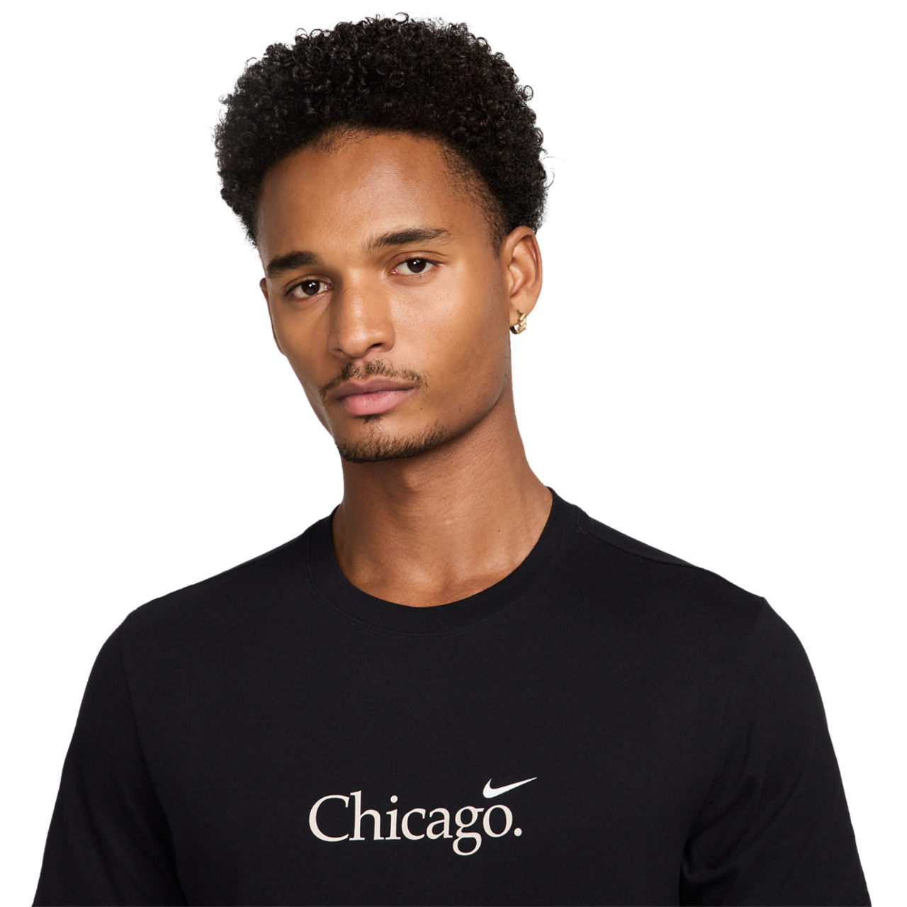 Nike Chi Short Sleeve Crew T-Shirt Image 3 of 3. Tap to open photo gallery.