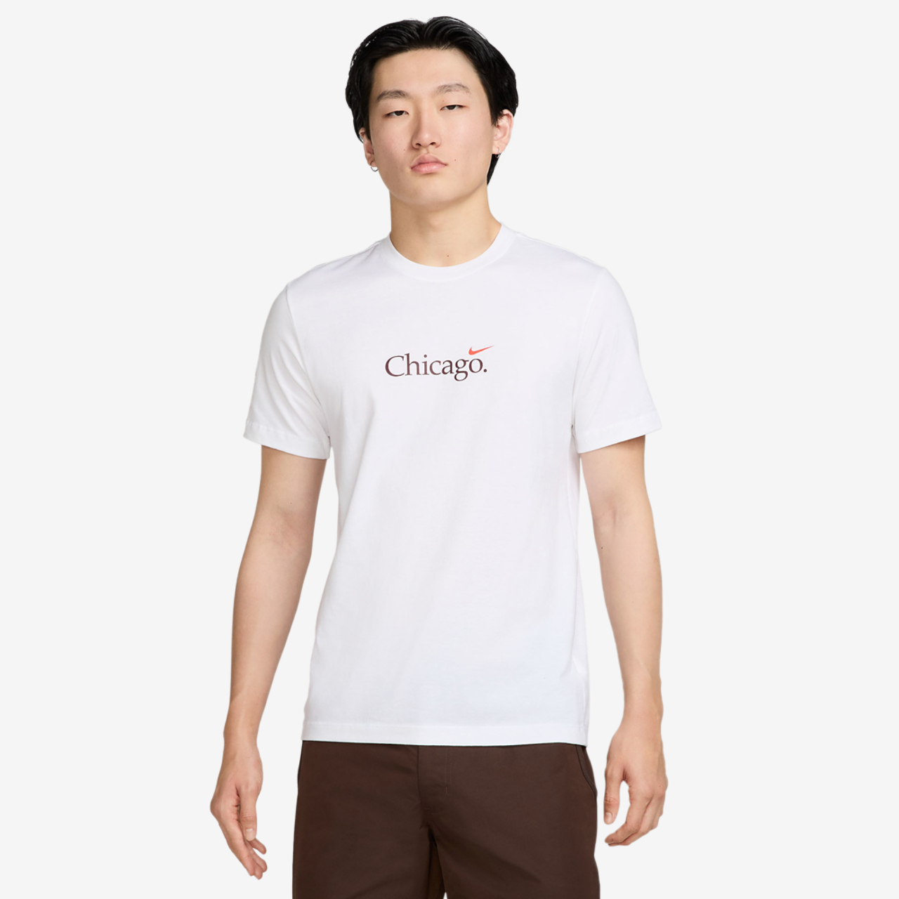 Nike Chi Short Sleeve Crew T-Shirt Image 1 of 3. Tap to open photo gallery.