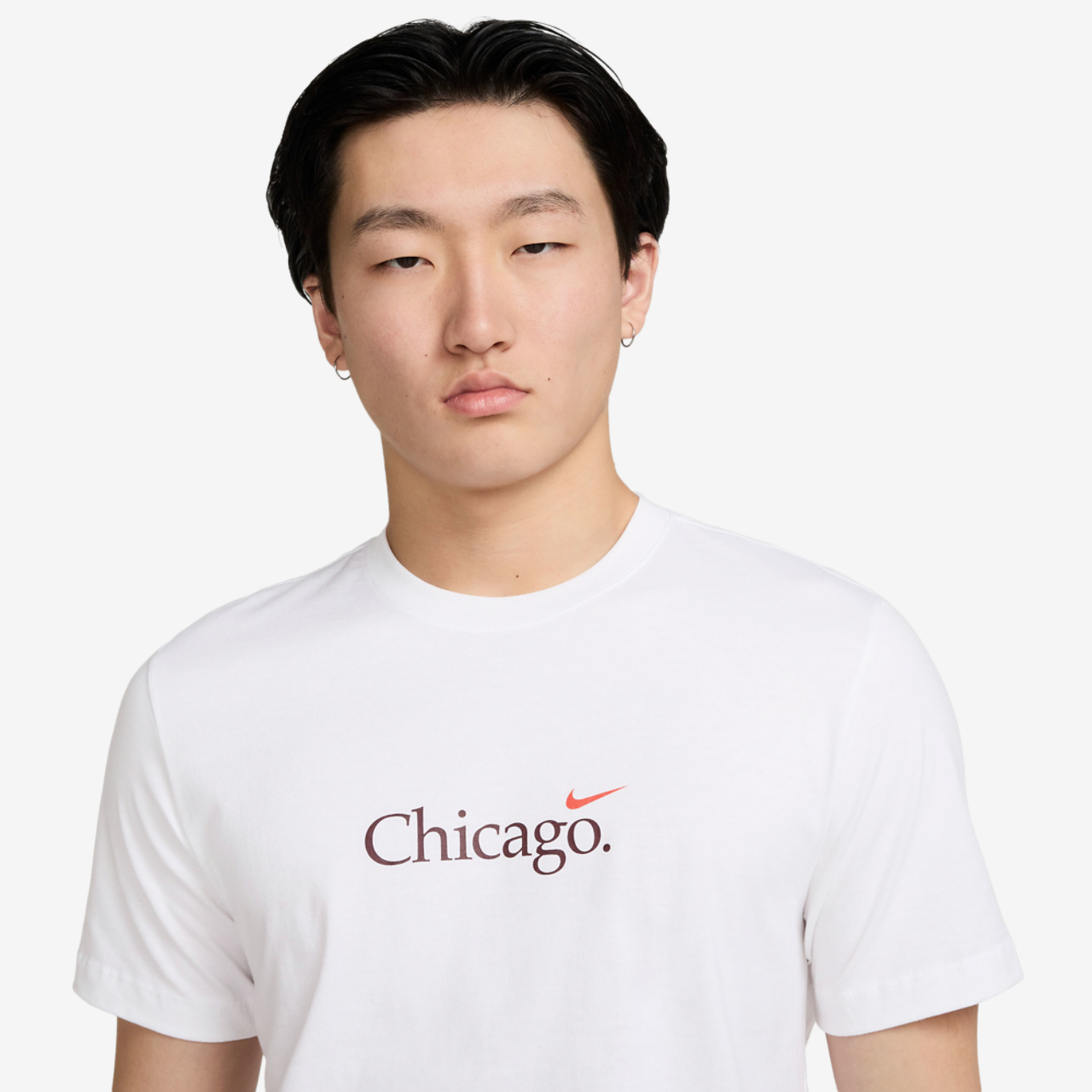 Nike Chi Short Sleeve Crew T-Shirt Image 3 of 3. Tap to open photo gallery.