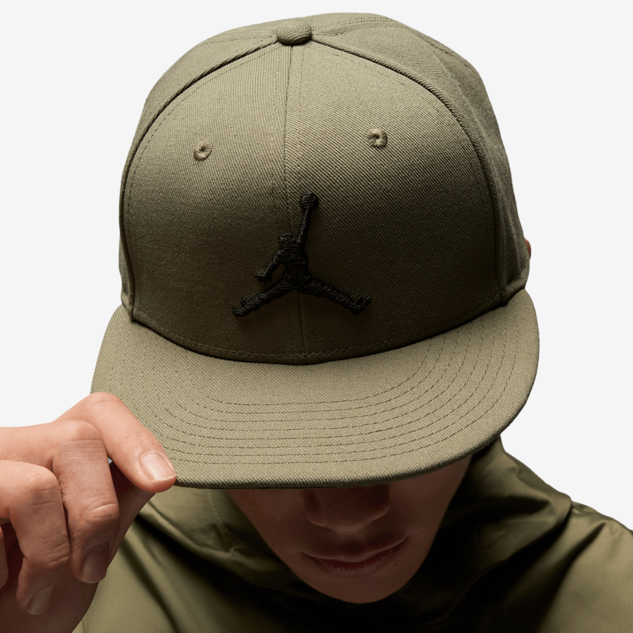 Jordan Pro Snapback Jumpman Image 4 of 6. Tap to open photo gallery.