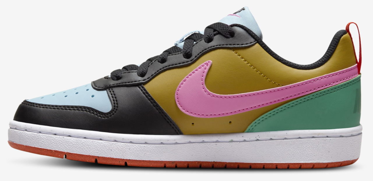 Nike Court Borough Low Recraft Image 2 of 5. Tap to open photo gallery.