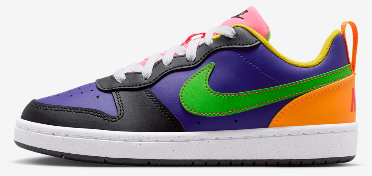 Nike Court Borough Low Recraft Image 2 of 5. Tap to open photo gallery.