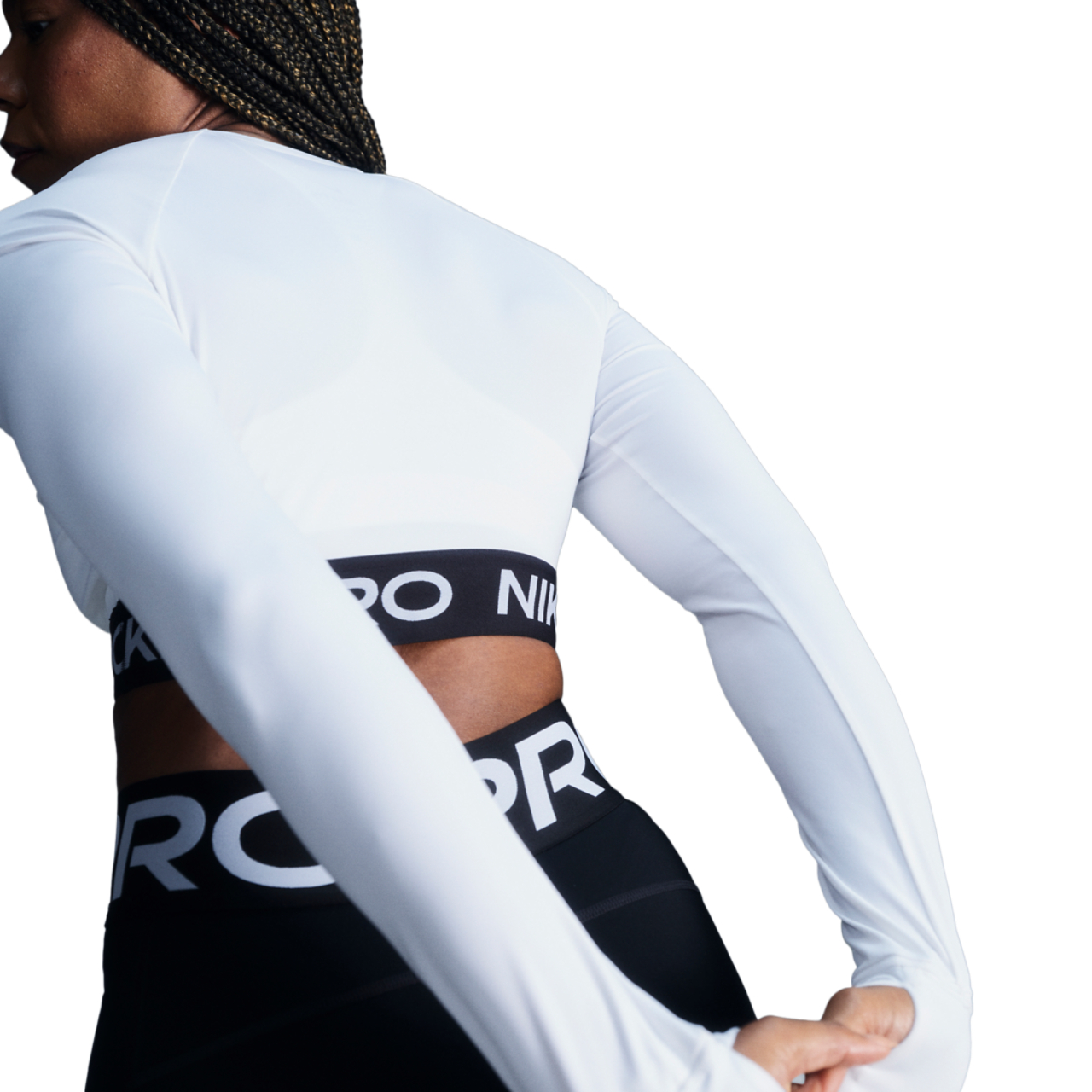 Nike Pro Dri-FIT 365 Crop Long Sleeve - Women's | Foot Locker