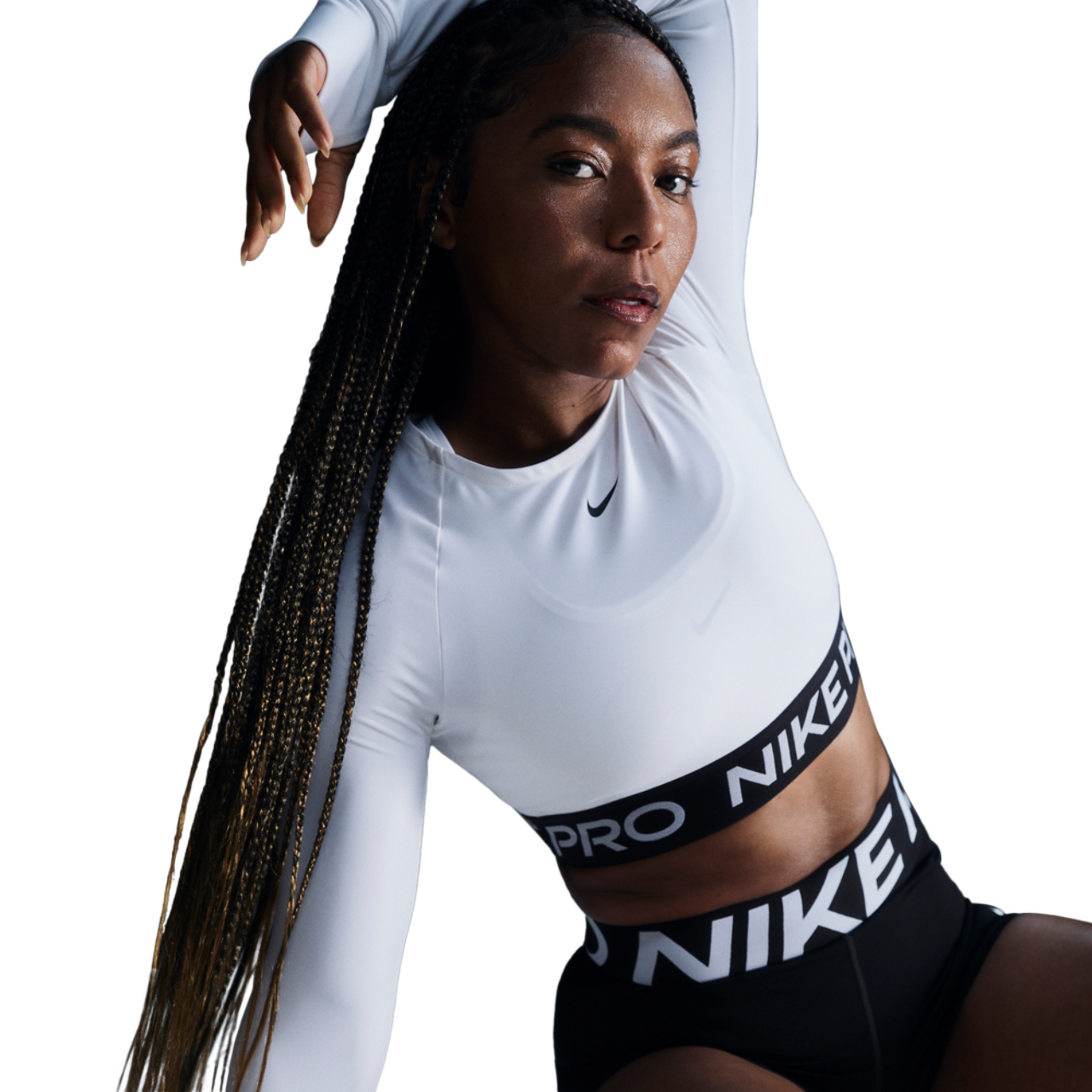Nike Pro Dri-FIT 365 Crop Long Sleeve - Women's | Foot Locker