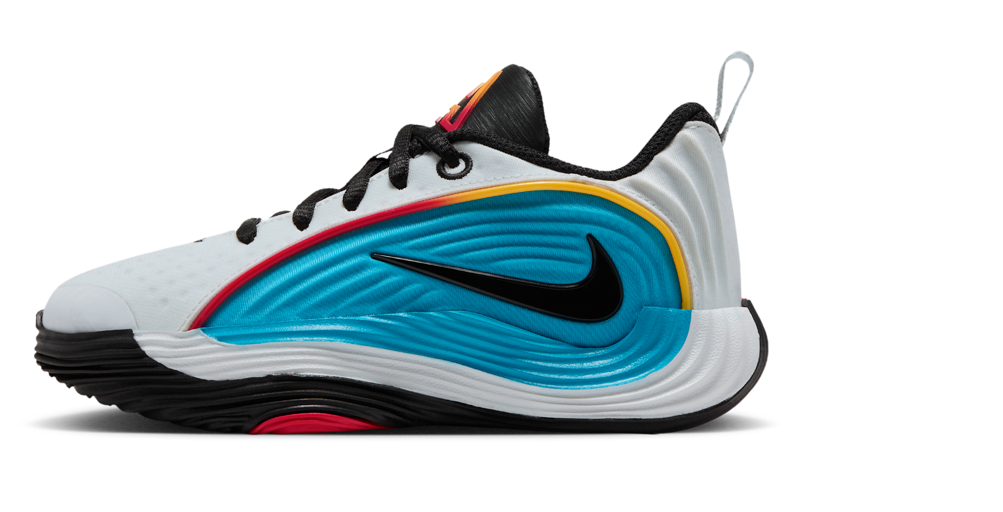 Nike Giannis Immortality 5 SE 童款 - Black/Picante Red/Off White - Image 2