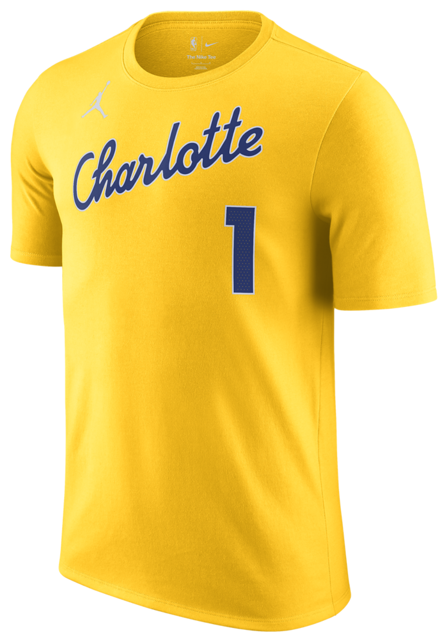 Nike Hornets Essential Statement NN T-Shirt Image 1 of 2. Tap to open photo gallery.