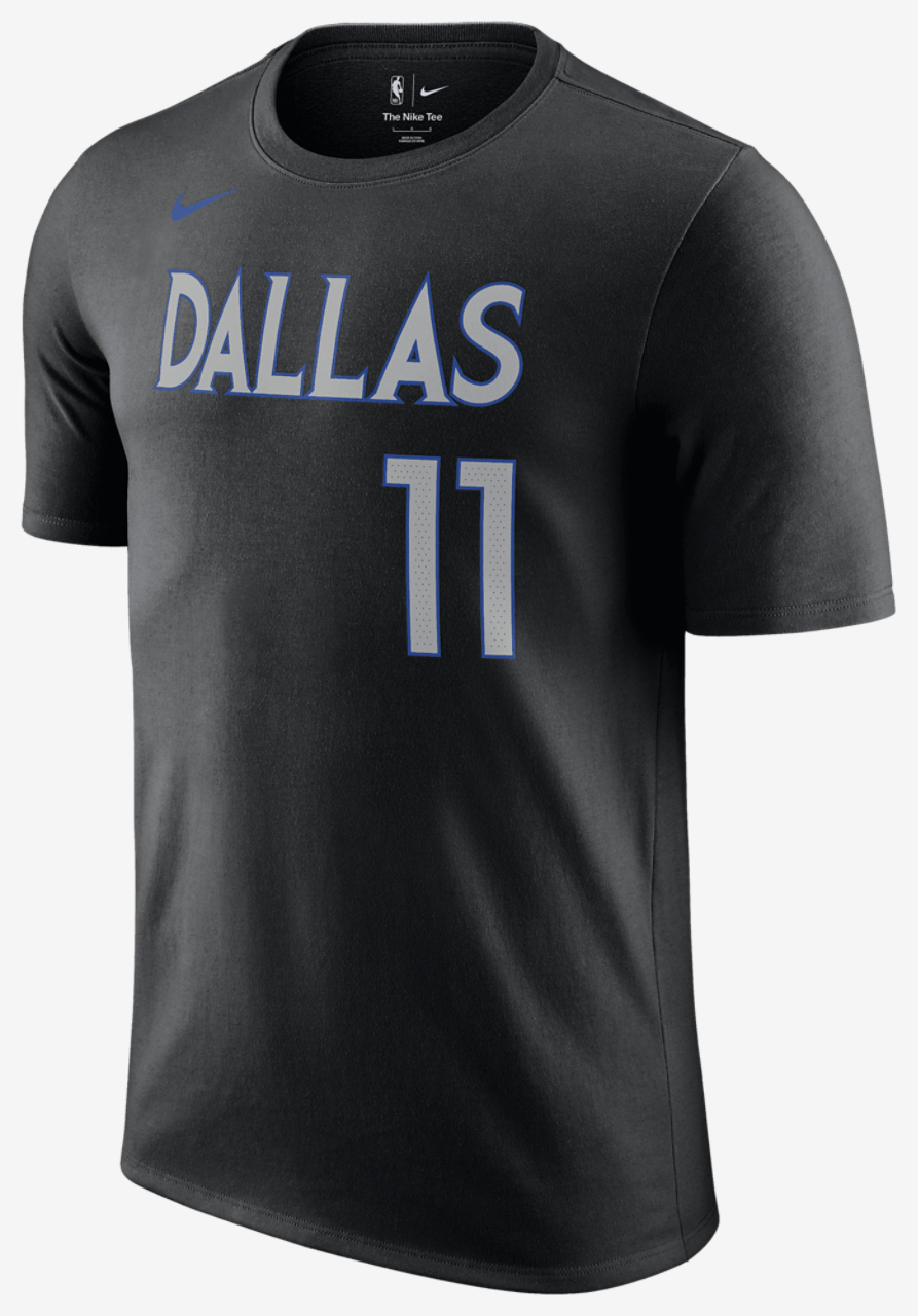Nike Mavericks Essential Statement NN T-Shirt Image 1 of 2. Tap to open photo gallery.