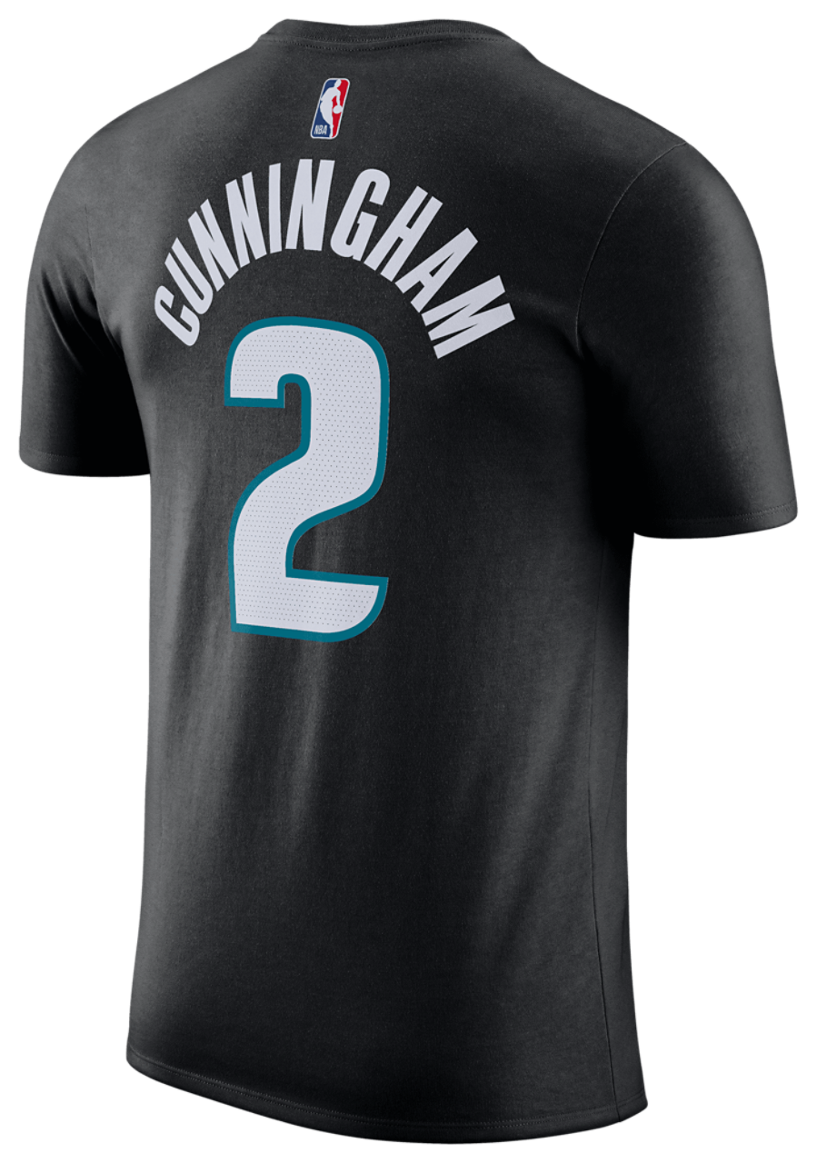 Nike Pistons Essential Statement NN T-Shirt Image 2 of 2. Tap to open photo gallery.