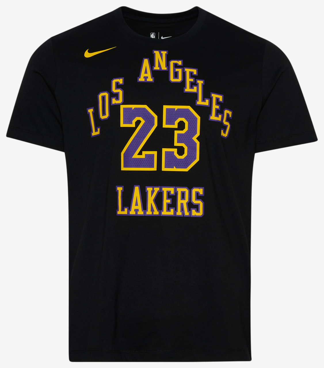 Nike Lakers Essential Statement NN T-Shirt Image 2 of 2. Tap to open photo gallery.