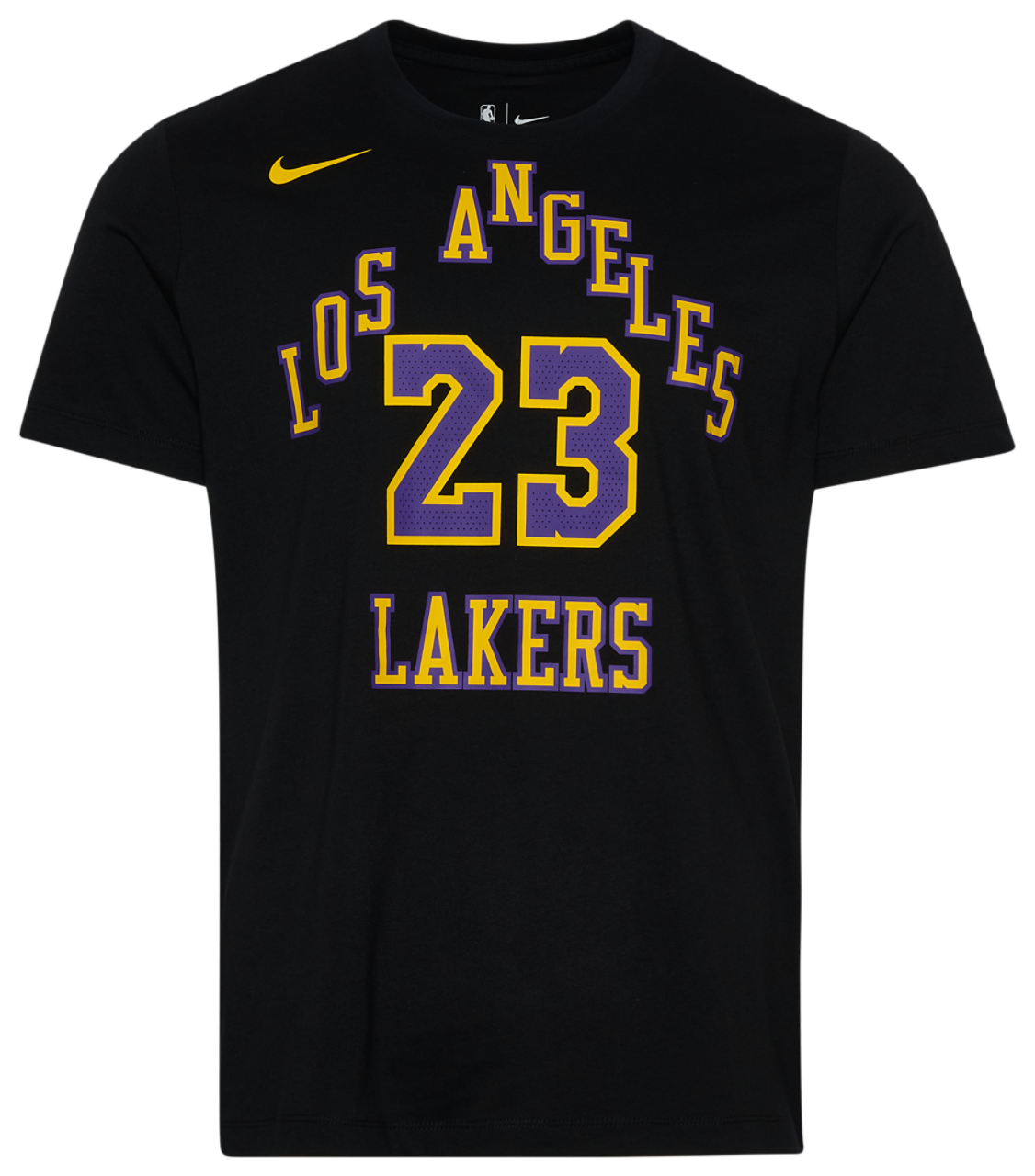 Nike Lakers Essential Statement NN T-Shirt Image 2 of 2. Tap to open photo gallery.