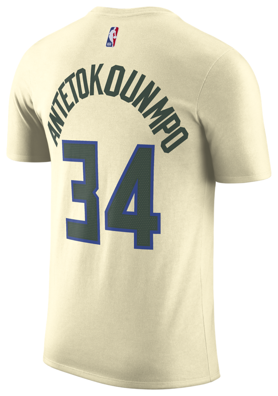 Nike Bucks Essential Statement NN T-Shirt Image 2 of 2. Tap to open photo gallery.