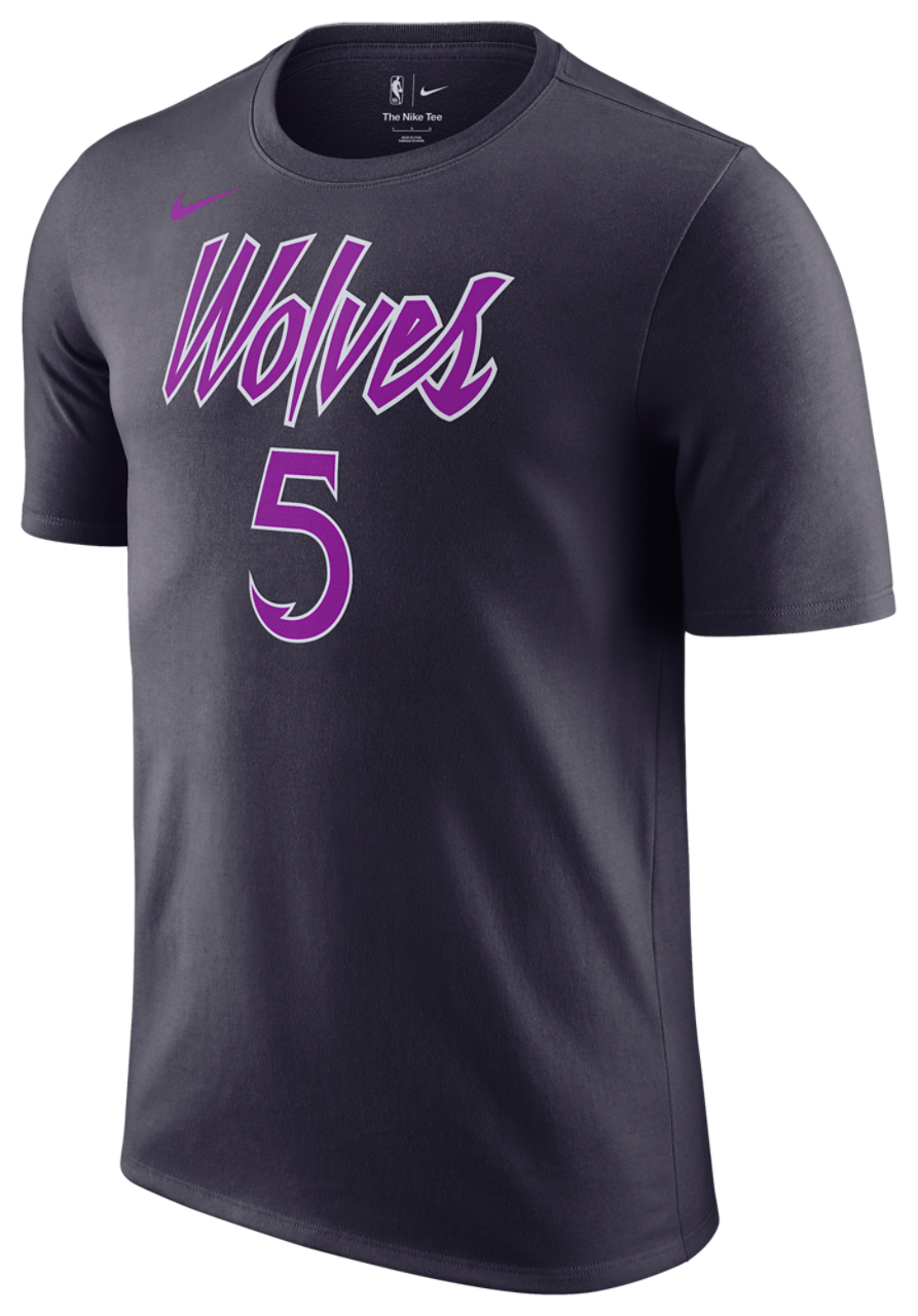 Nike Timberwolves Essential Statement NN T-Shirt Image 1 of 2. Tap to open photo gallery.