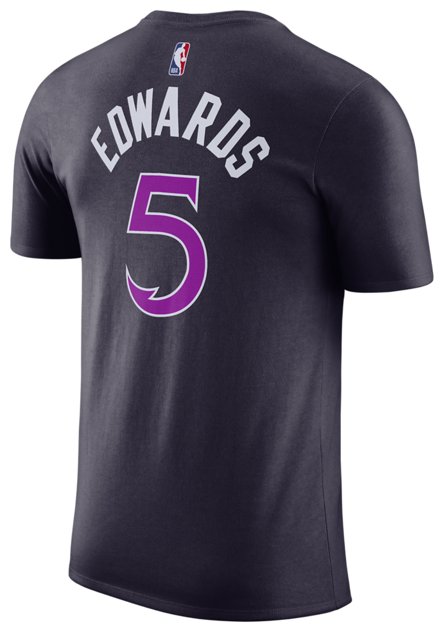 Nike Timberwolves Essential Statement NN T-Shirt Image 2 of 2. Tap to open photo gallery.