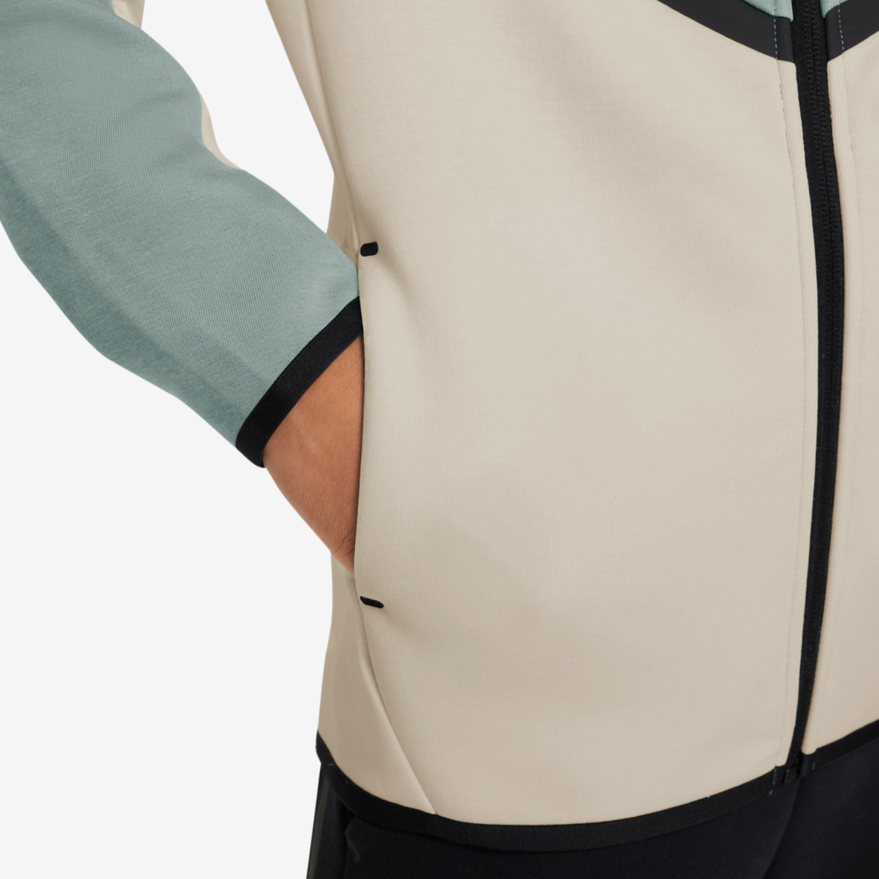 Nike Tech Fleece Full-Zip Image 3 of 3. Tap to open photo gallery.