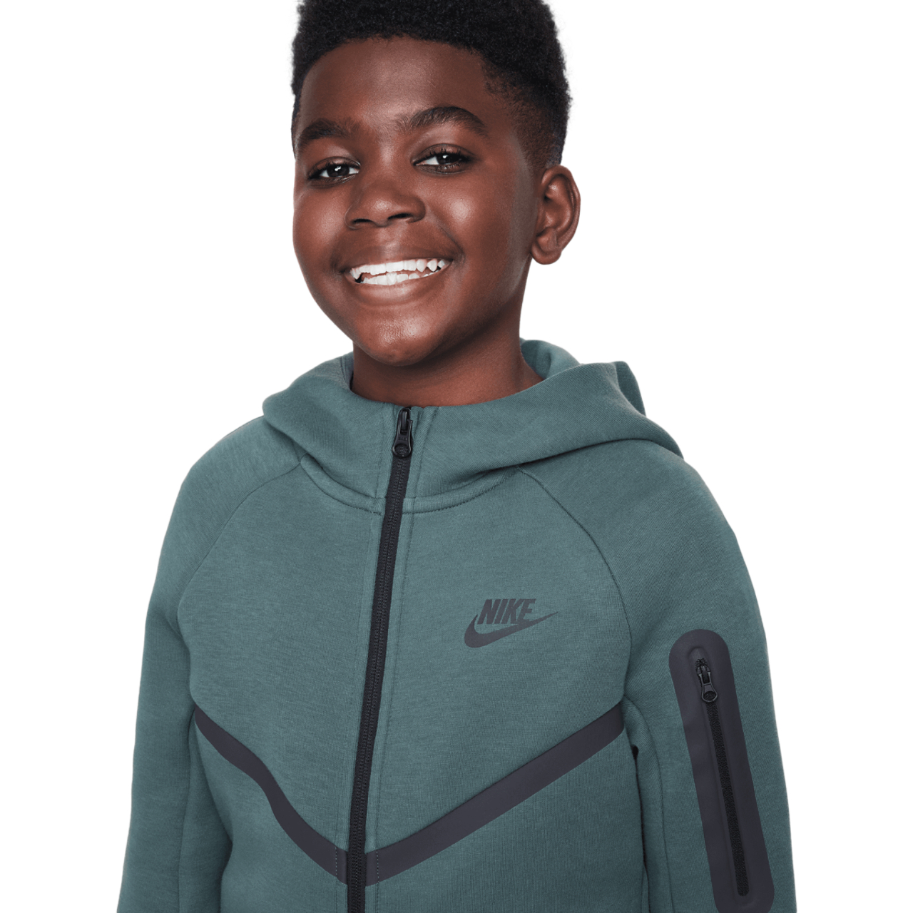 Nike Tech Fleece Full-Zip Image 3 of 8. Tap to open photo gallery.