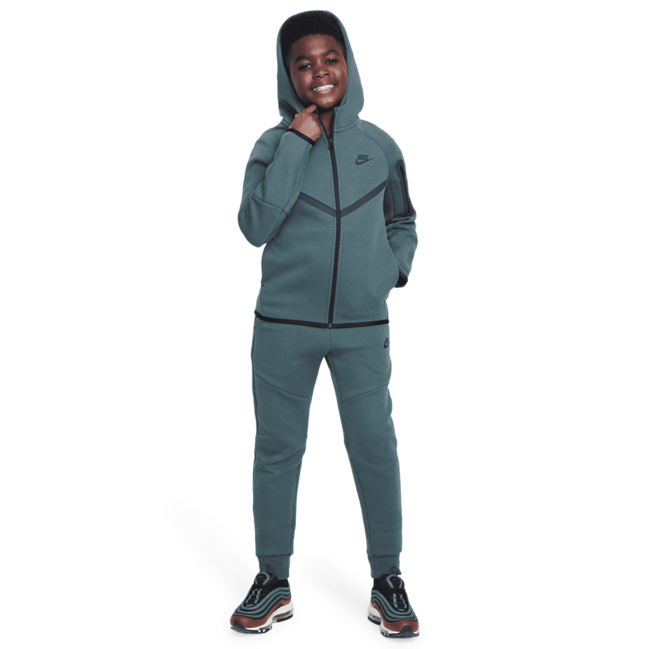 Nike Tech Fleece Full-Zip Image 8 of 8. Tap to open photo gallery.