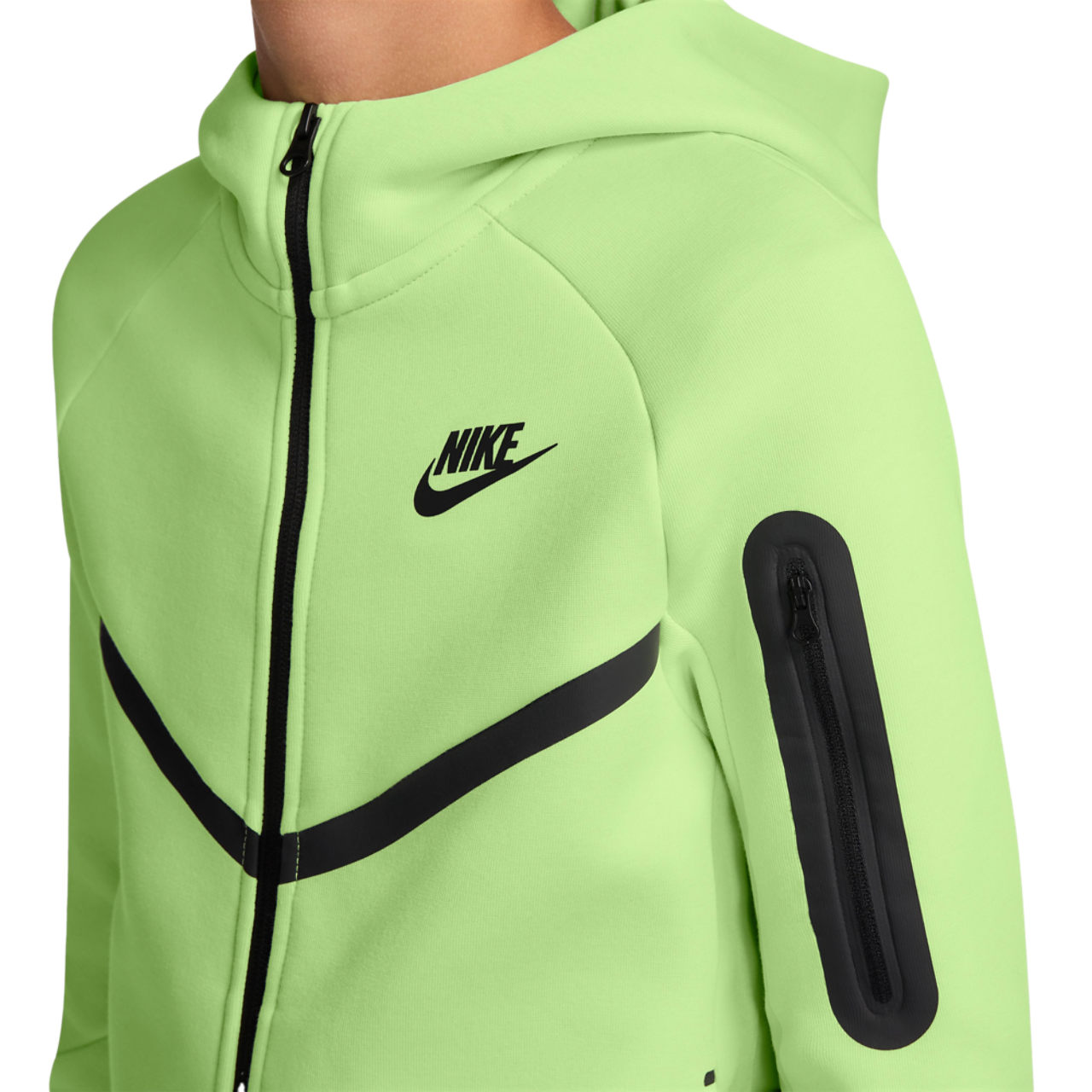 Nike Tech Fleece Full-Zip Image 3 of 3. Tap to open photo gallery.