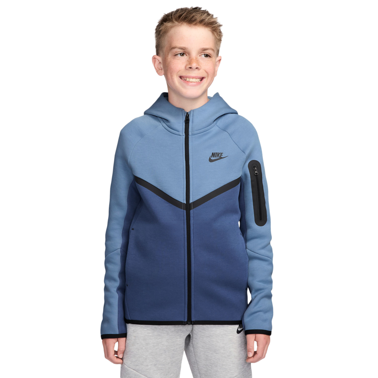 Nike Tech Fleece Full-Zip Image 1 of 3. Tap to open photo gallery.