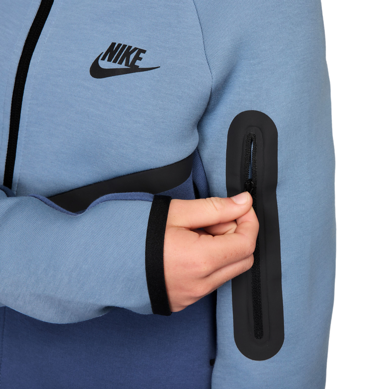 Nike Tech Fleece Full-Zip Image 3 of 3. Tap to open photo gallery.