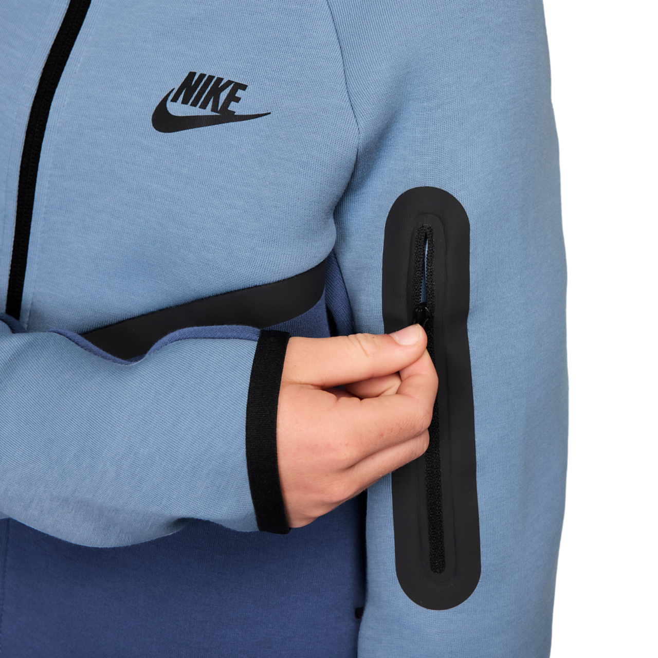 Nike Tech Fleece Full-Zip Image 3 of 3. Tap to open photo gallery.