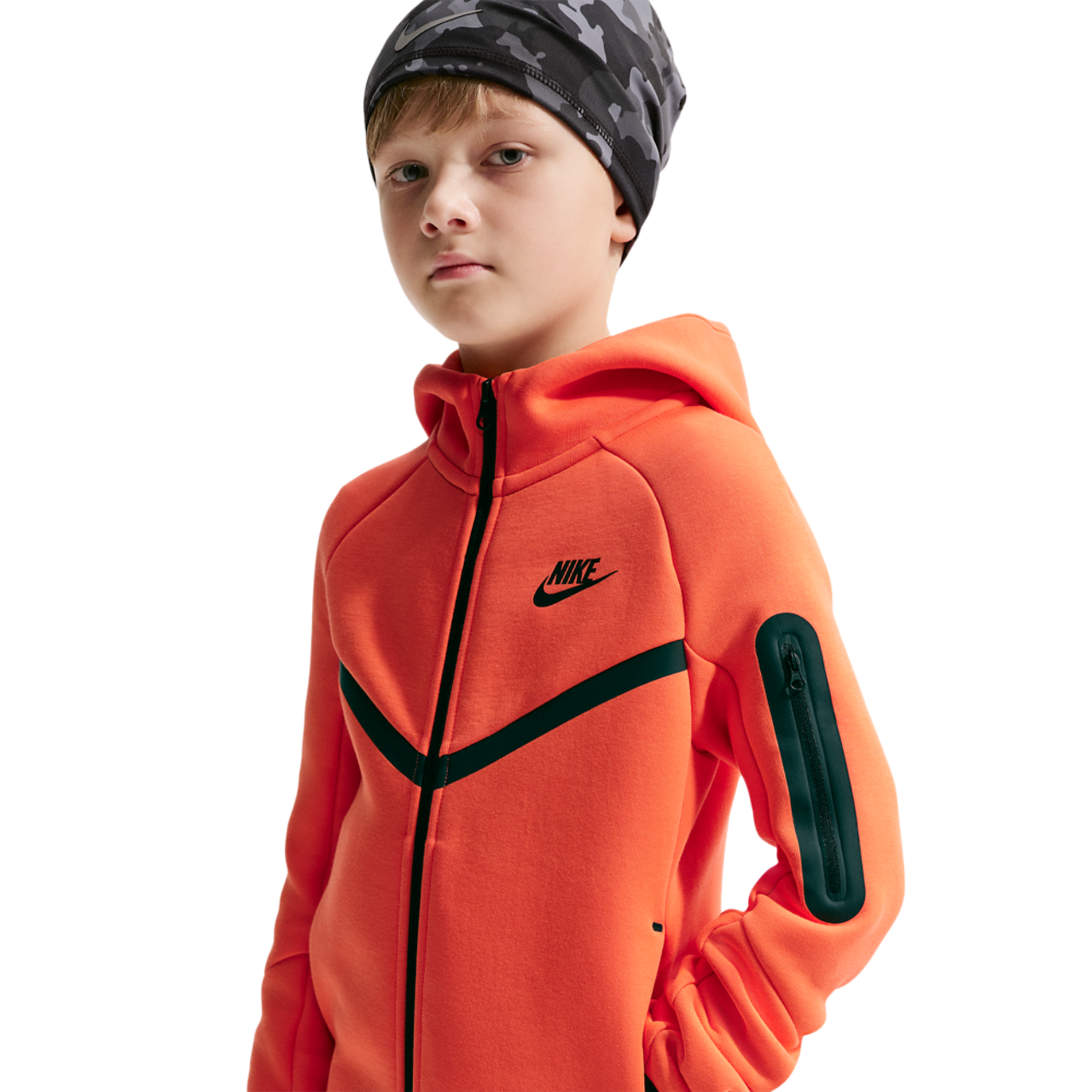 Nike Tech Fleece Full-Zip Image 3 of 7. Tap to open photo gallery.