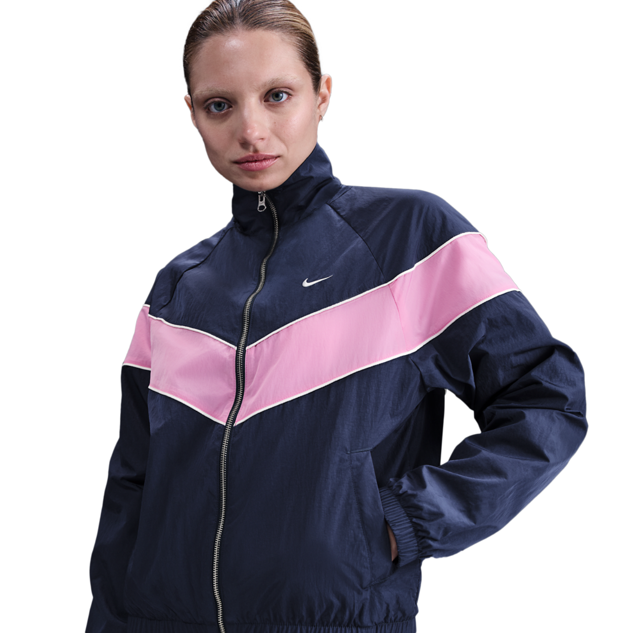 Nike Windrunner Woven Full-Zip Jacket Image 1 of 4. Tap to open photo gallery.