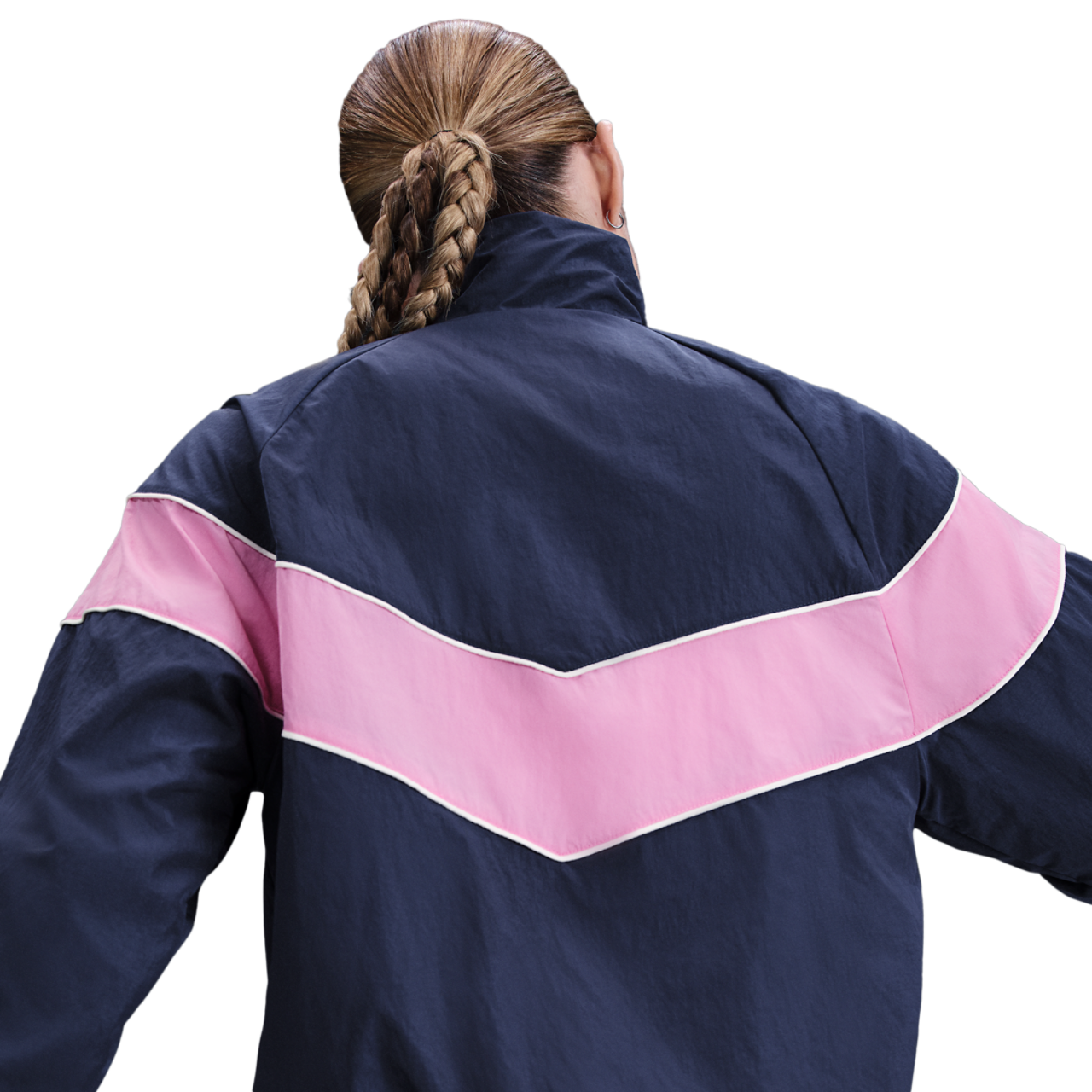 Nike Windrunner Woven Full-Zip Jacket Image 3 of 4. Tap to open photo gallery.