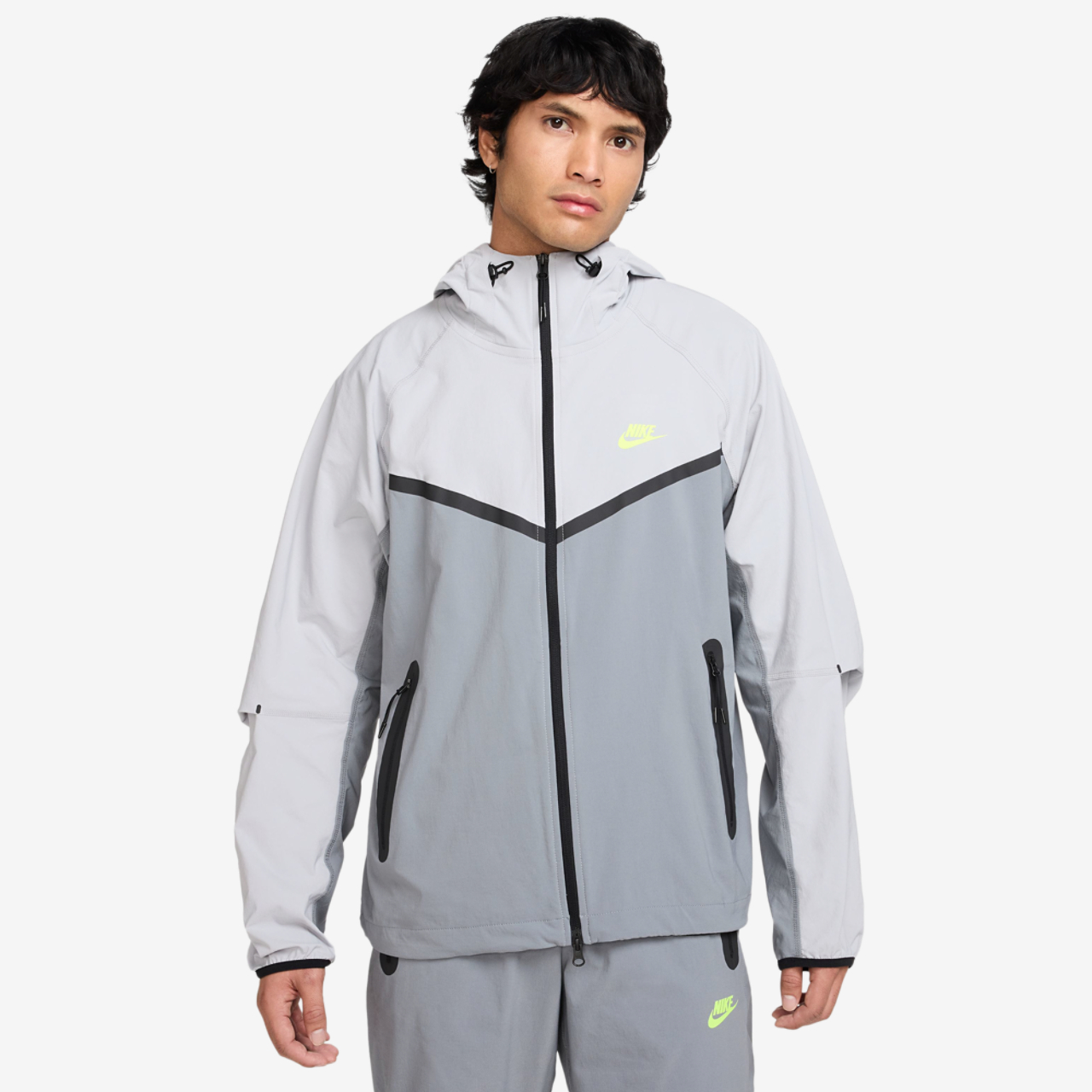Nike Tech Woven WR Full-Zip Jacket Image 1 of 7. Tap to open photo gallery.
