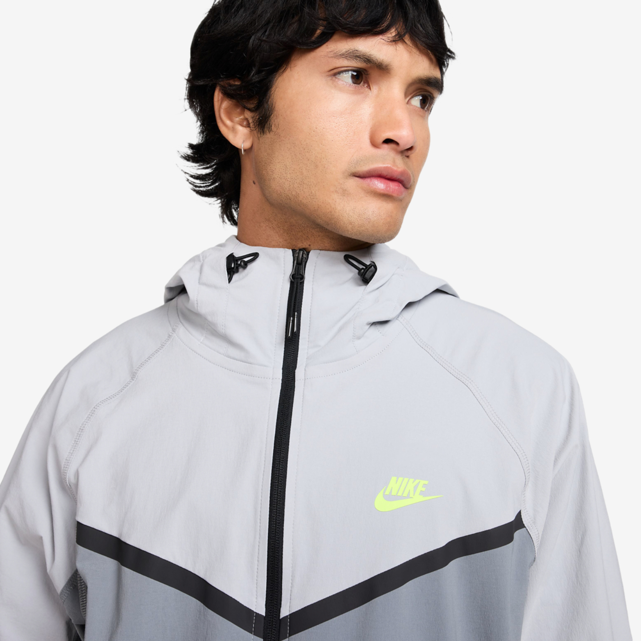 Nike Tech Woven WR Full-Zip Jacket Image 3 of 7. Tap to open photo gallery.
