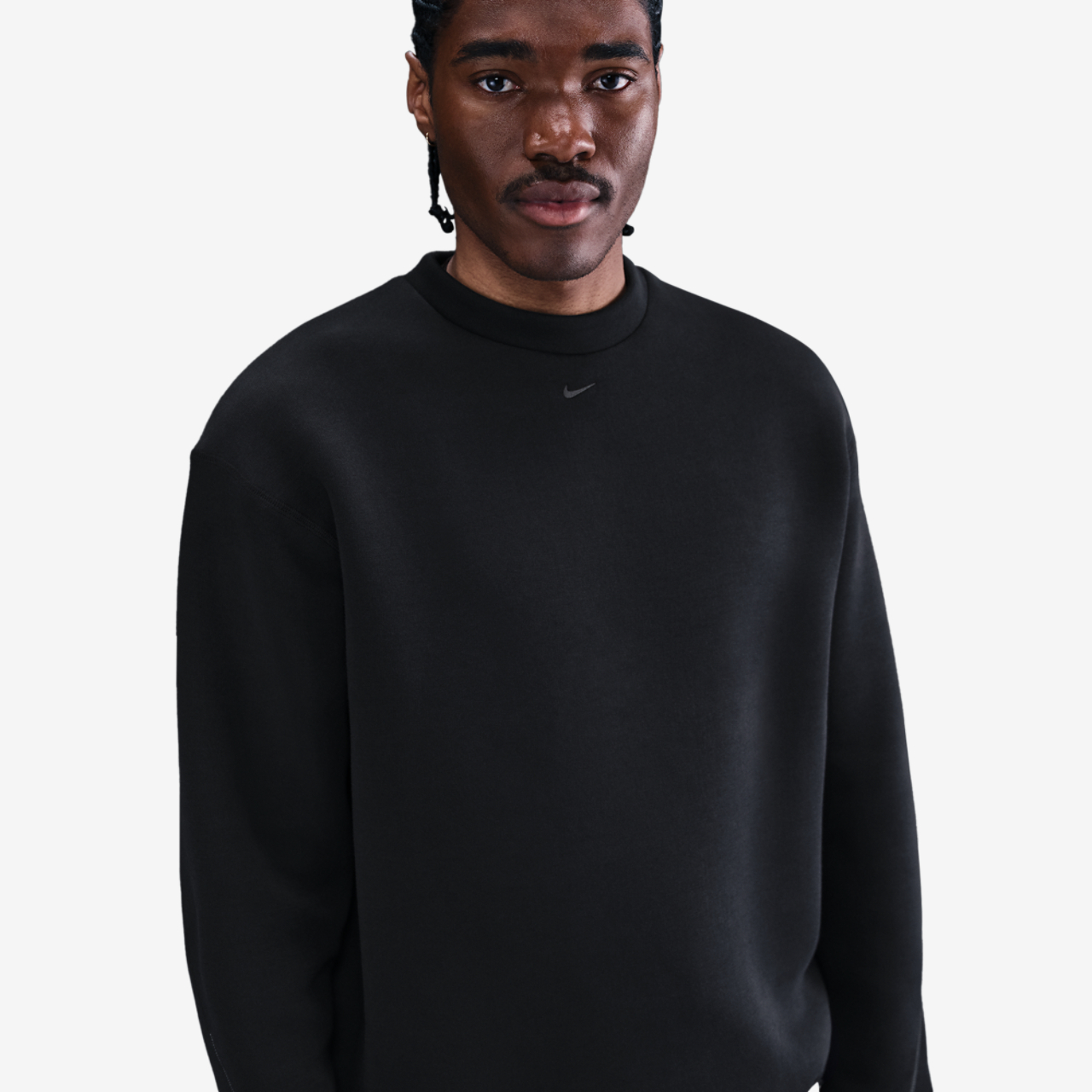Nike Tech Fleece Crew Image 1 of 4. Tap to open photo gallery.