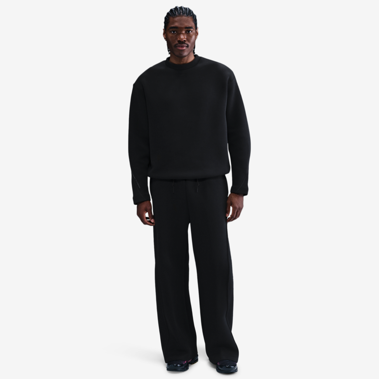 Nike Tech Fleece Crew Image 3 of 4. Tap to open photo gallery.