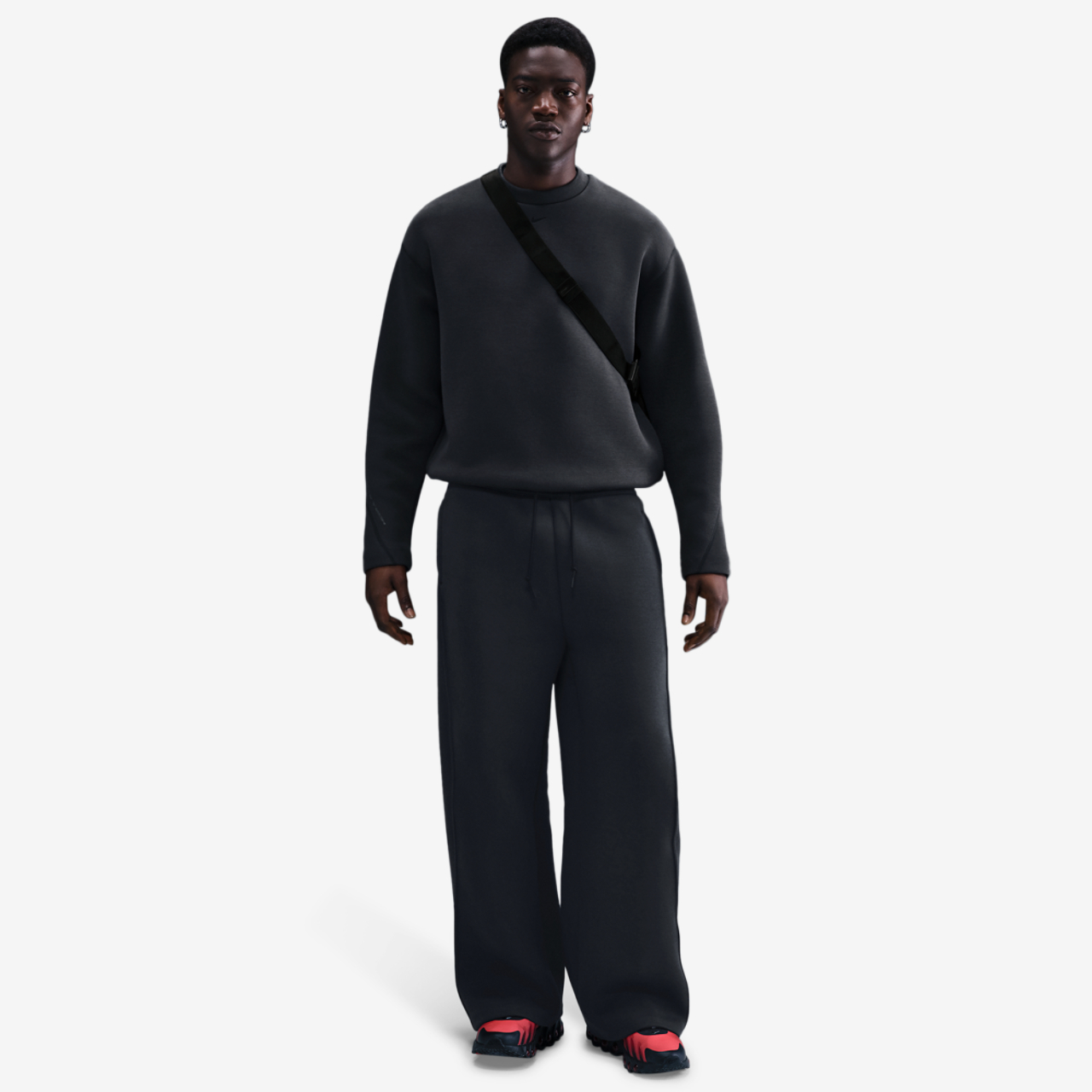 Nike Tech Fleece Crew Image 3 of 4. Tap to open photo gallery.