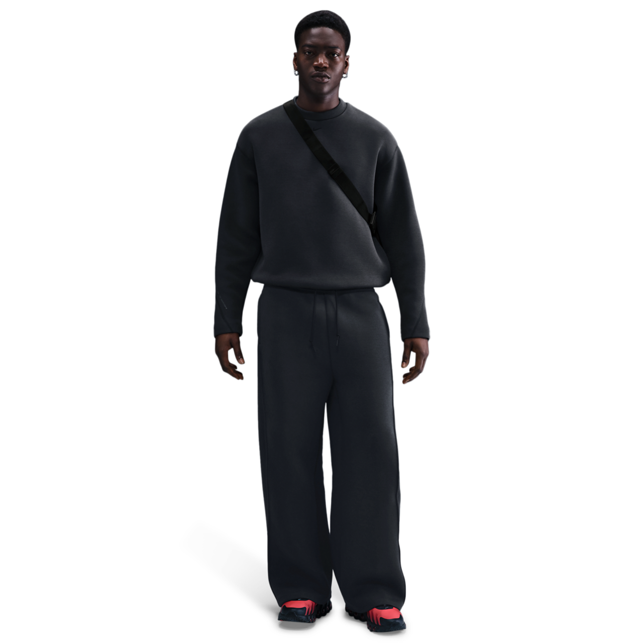 Nike Tech Fleece Crew Image 3 of 4. Tap to open photo gallery.