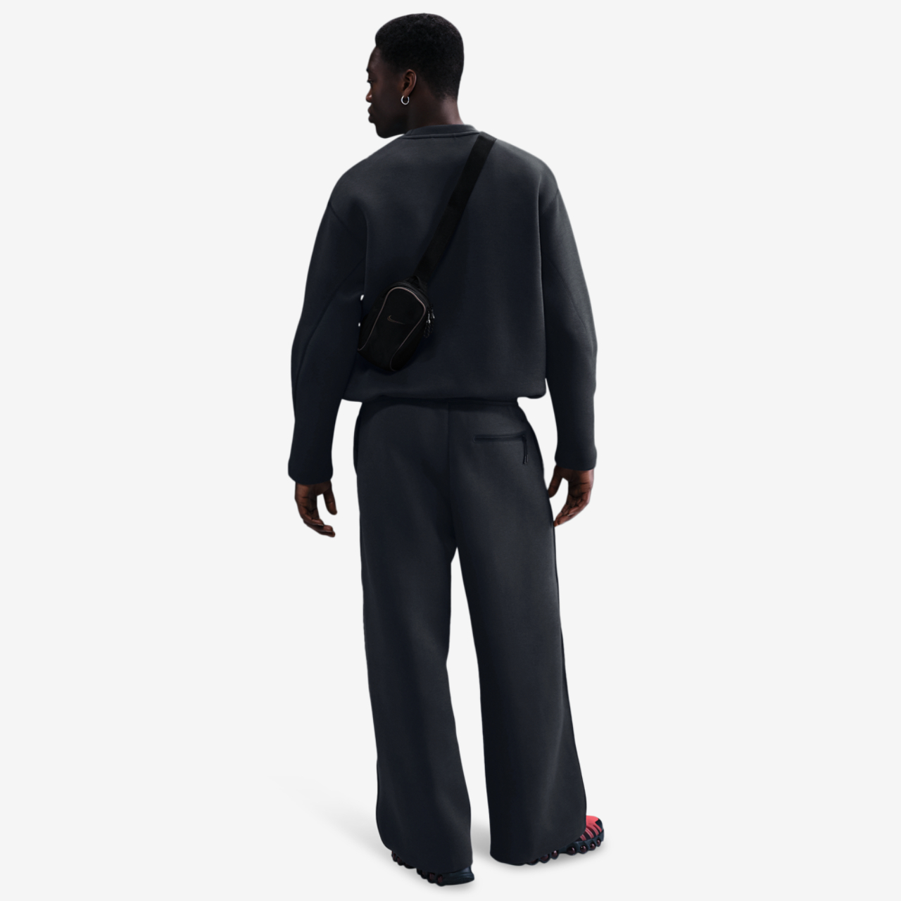 Nike Tech Fleece Crew Image 4 of 4. Tap to open photo gallery.