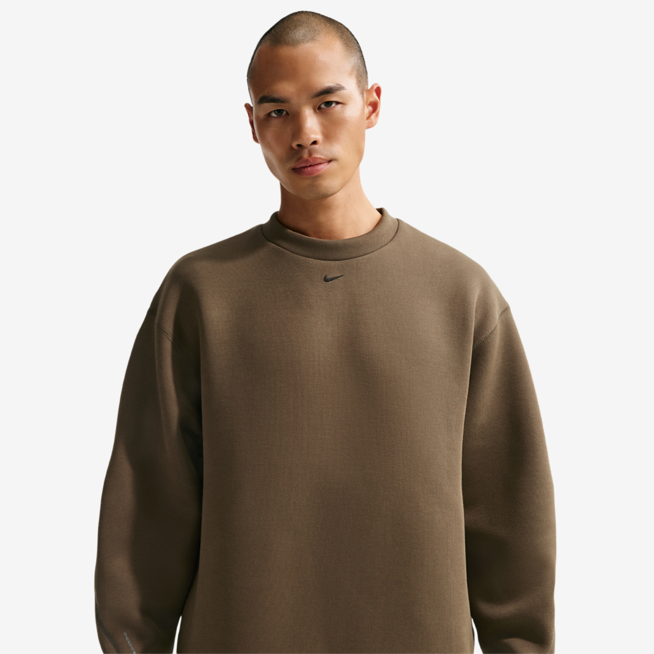 Nike Tech Fleece Crew Image 1 of 6. Tap to open photo gallery.