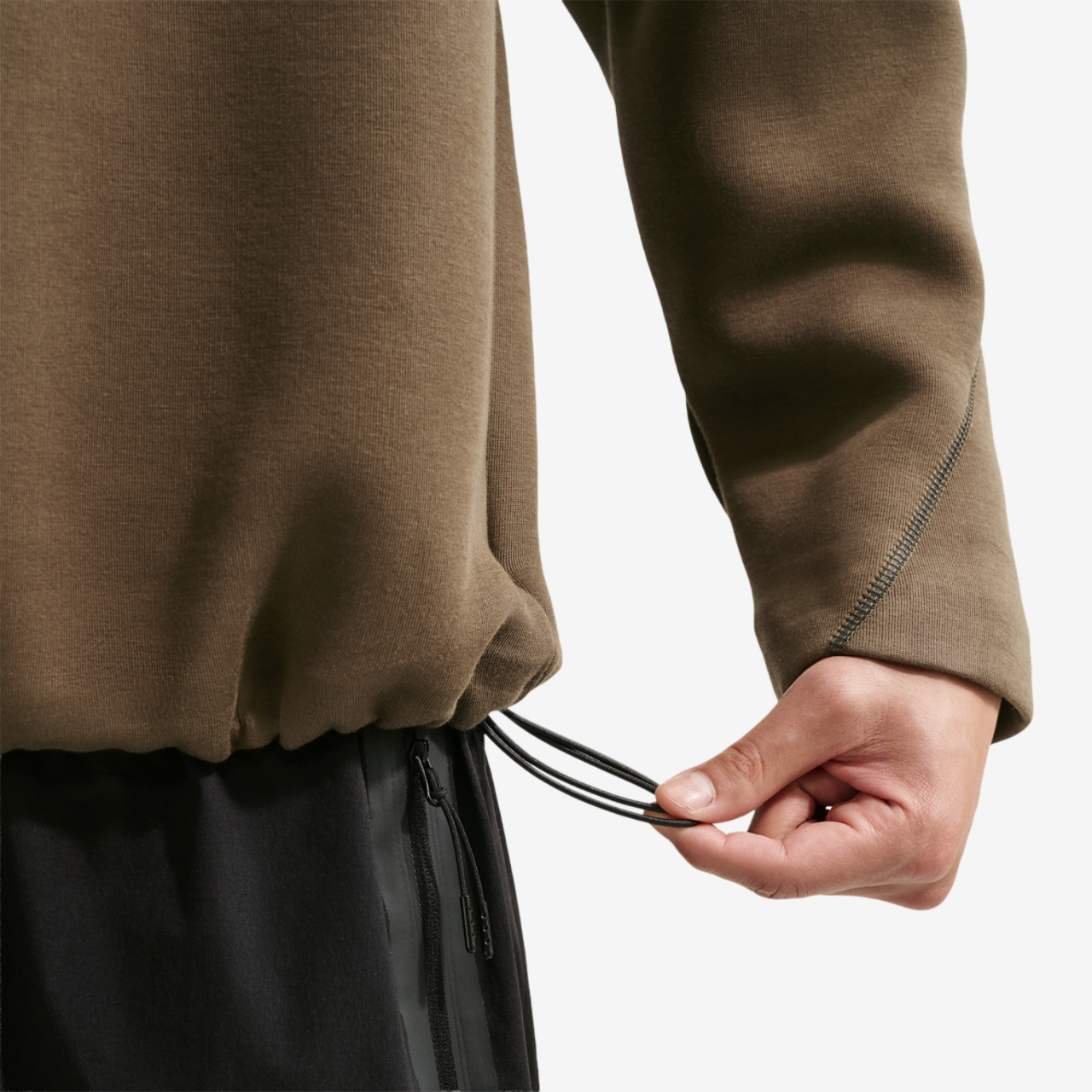 Nike Tech Fleece Crew Image 4 of 6. Tap to open photo gallery.