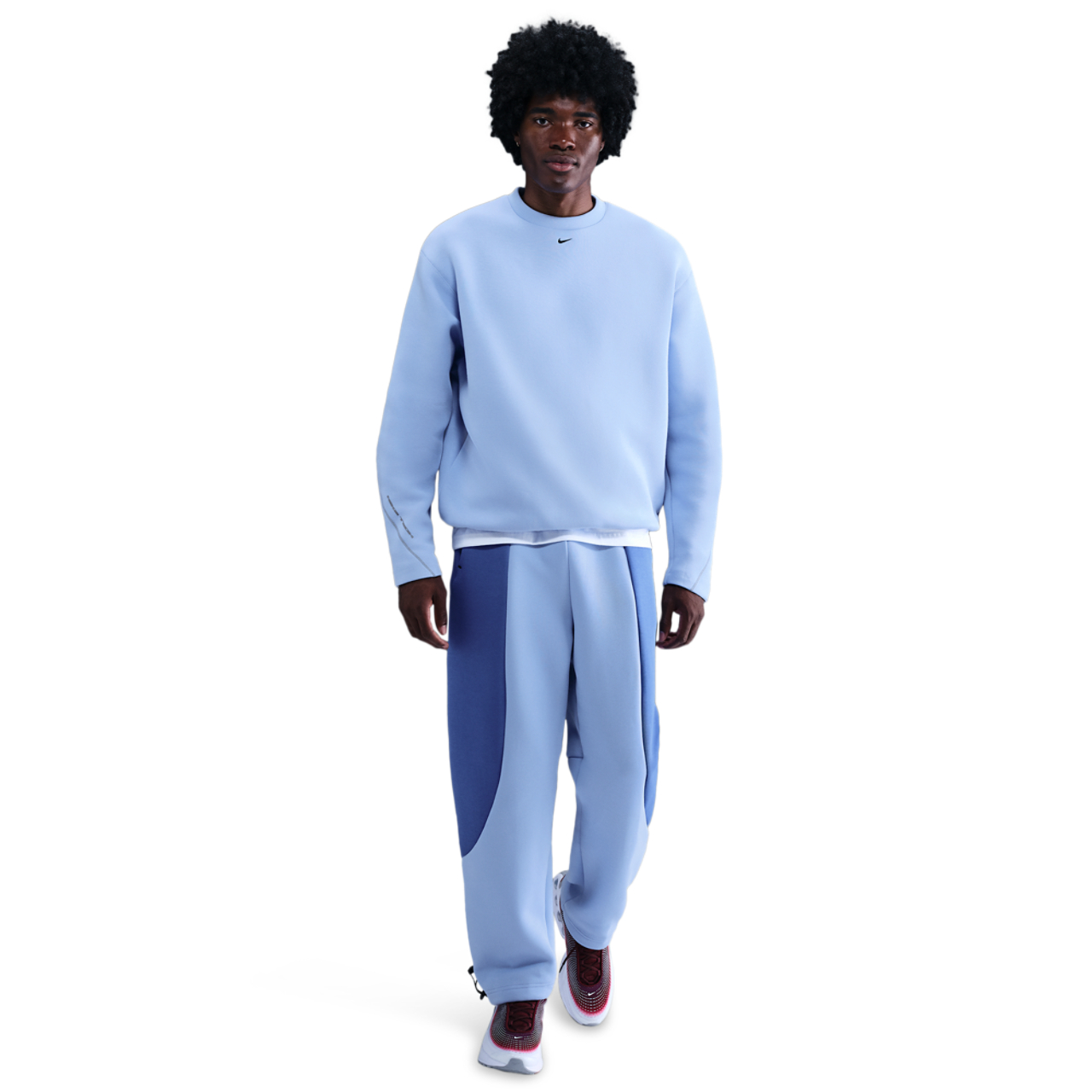 Nike Tech Fleece Crew Image 3 of 4. Tap to open photo gallery.
